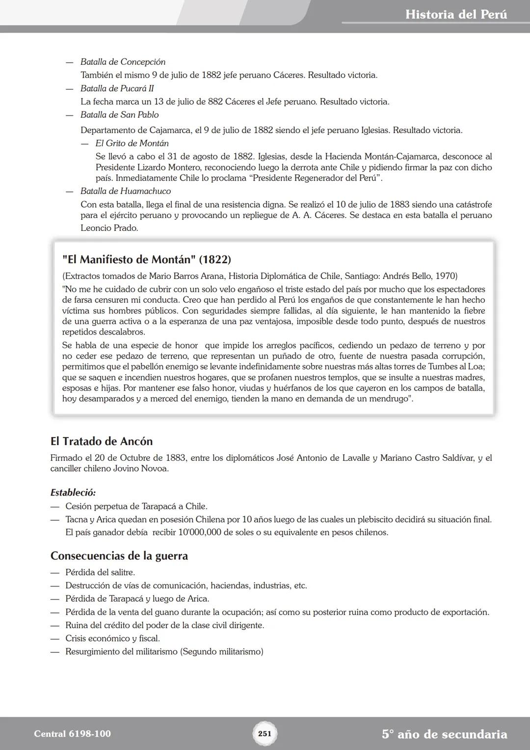Colegios
# TRILCE
5.º San Marcos
Historia del Perú # Índice
I Bimestre
Capítulo 1
Primeros Pobladores Americanos
5
Capítulo 2
Poblamient