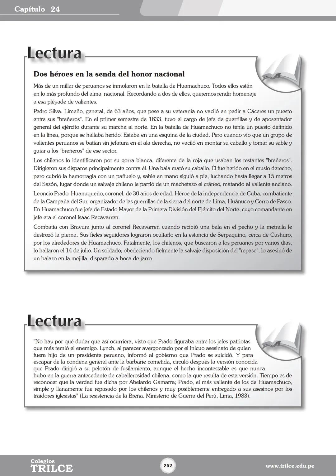 Colegios
# TRILCE
5.º San Marcos
Historia del Perú # Índice
I Bimestre
Capítulo 1
Primeros Pobladores Americanos
5
Capítulo 2
Poblamient