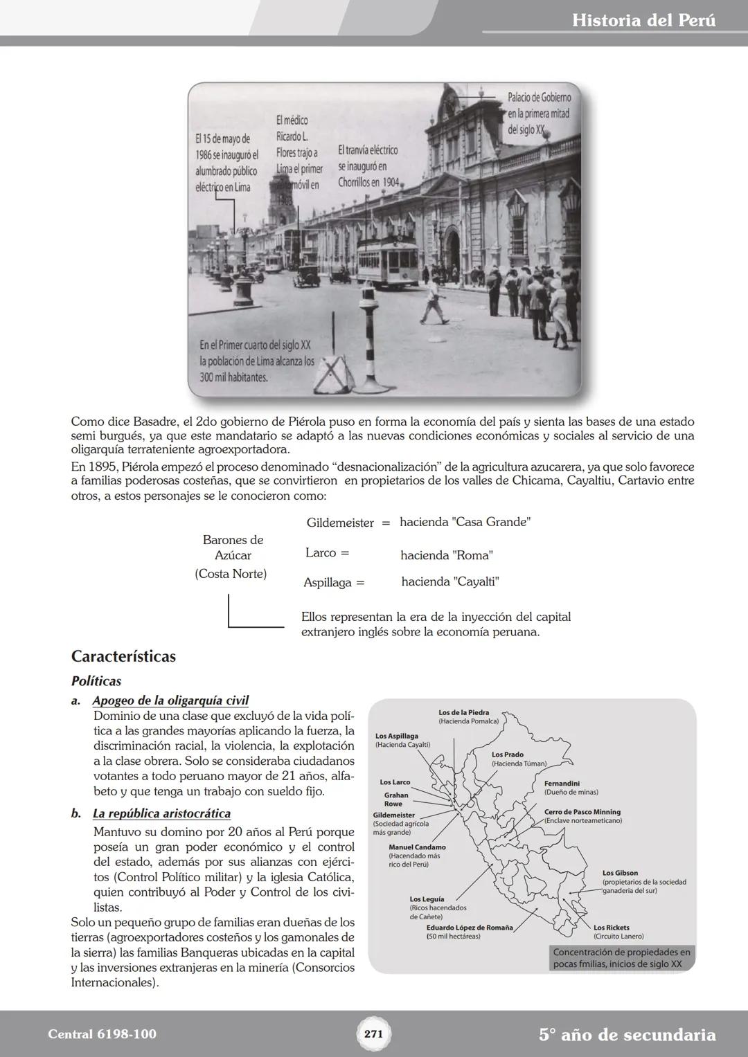 Colegios
# TRILCE
5.º San Marcos
Historia del Perú # Índice
I Bimestre
Capítulo 1
Primeros Pobladores Americanos
5
Capítulo 2
Poblamient