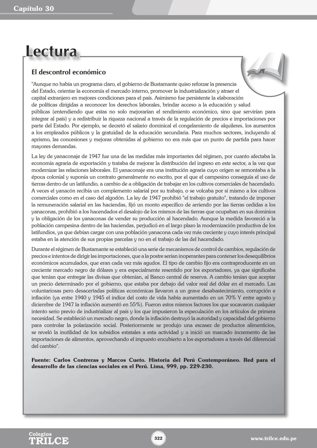 Colegios
# TRILCE
5.º San Marcos
Historia del Perú # Índice
I Bimestre
Capítulo 1
Primeros Pobladores Americanos
5
Capítulo 2
Poblamient