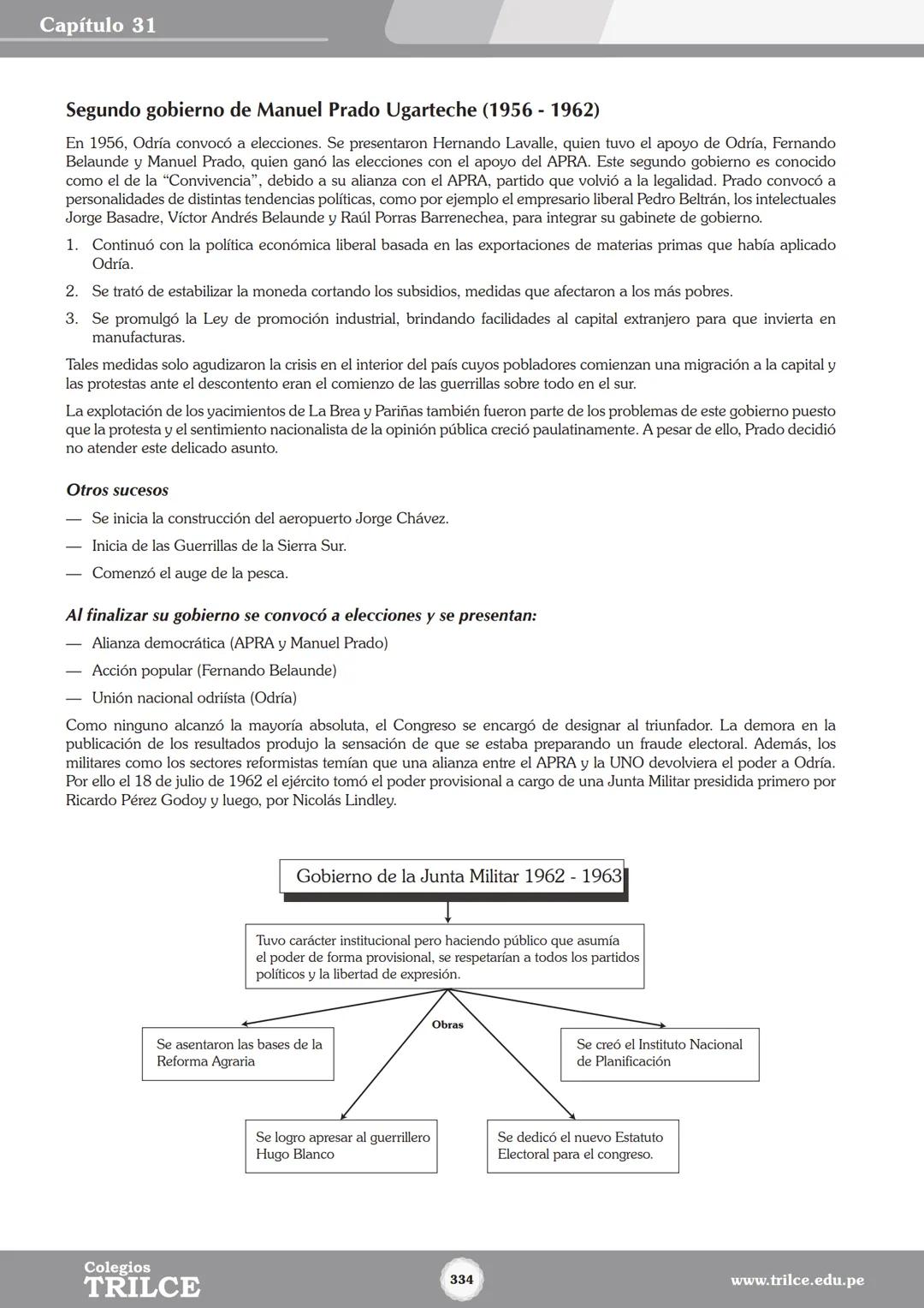 Colegios
# TRILCE
5.º San Marcos
Historia del Perú # Índice
I Bimestre
Capítulo 1
Primeros Pobladores Americanos
5
Capítulo 2
Poblamient