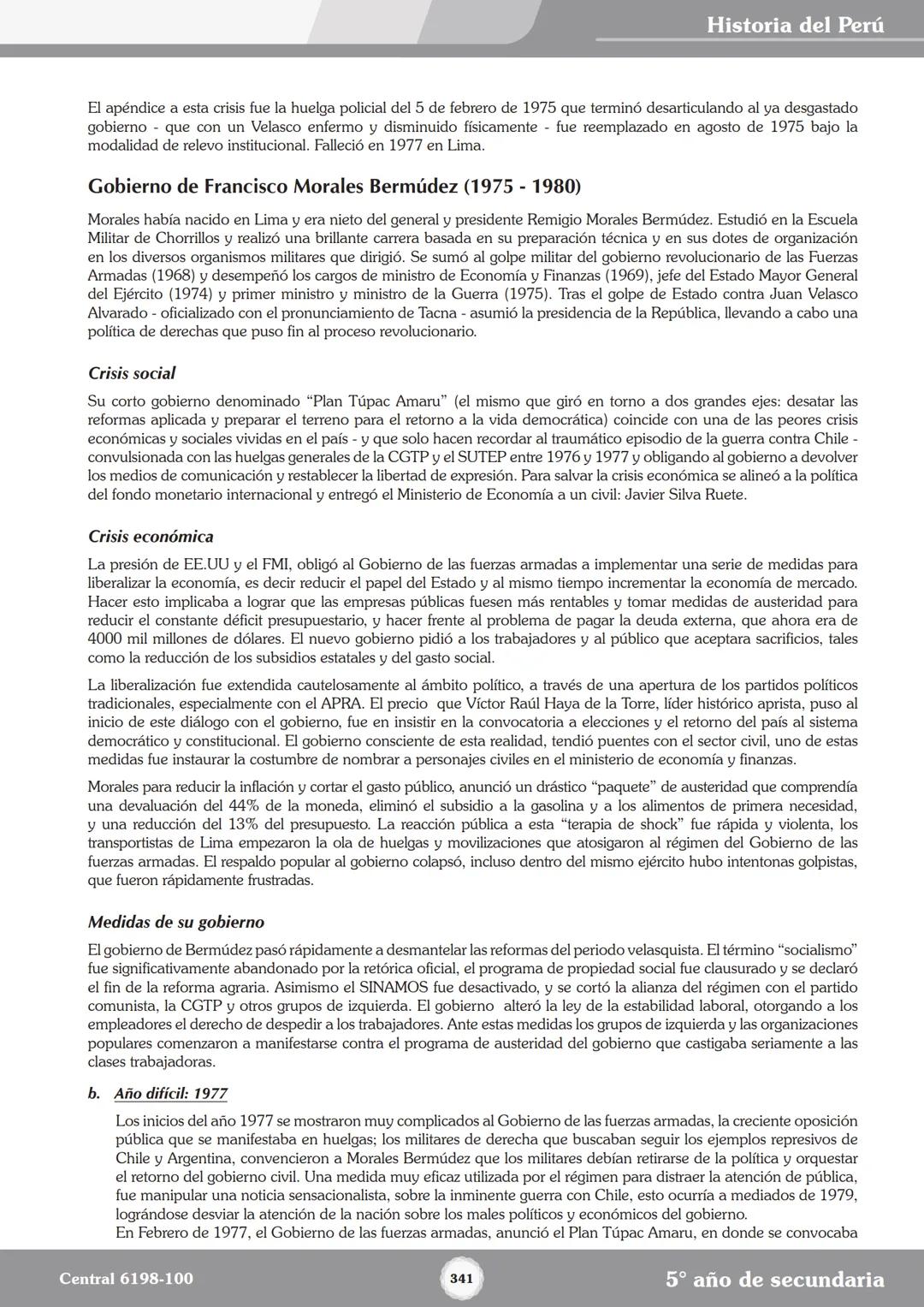 Colegios
# TRILCE
5.º San Marcos
Historia del Perú # Índice
I Bimestre
Capítulo 1
Primeros Pobladores Americanos
5
Capítulo 2
Poblamient