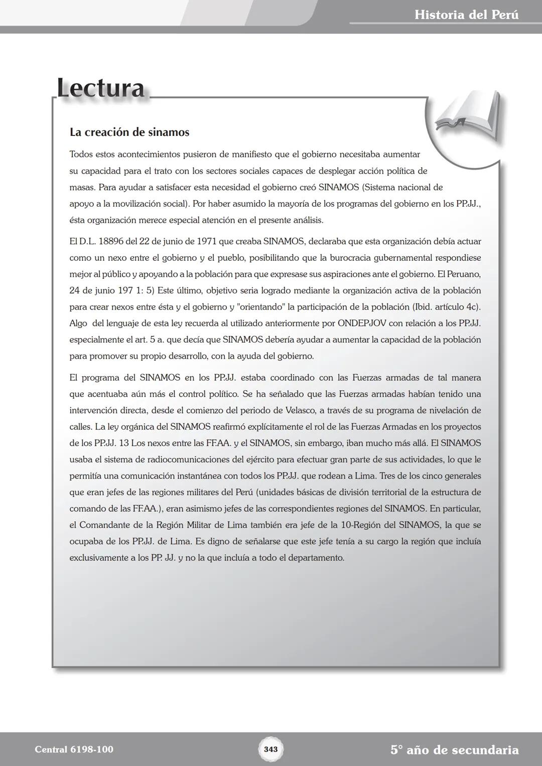 Colegios
# TRILCE
5.º San Marcos
Historia del Perú # Índice
I Bimestre
Capítulo 1
Primeros Pobladores Americanos
5
Capítulo 2
Poblamient
