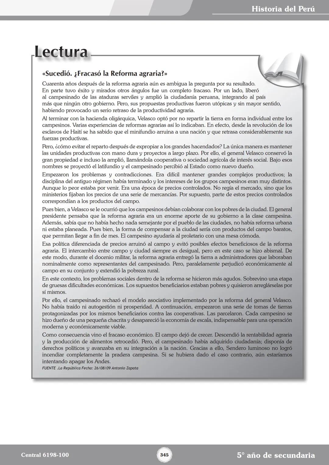 Colegios
# TRILCE
5.º San Marcos
Historia del Perú # Índice
I Bimestre
Capítulo 1
Primeros Pobladores Americanos
5
Capítulo 2
Poblamient