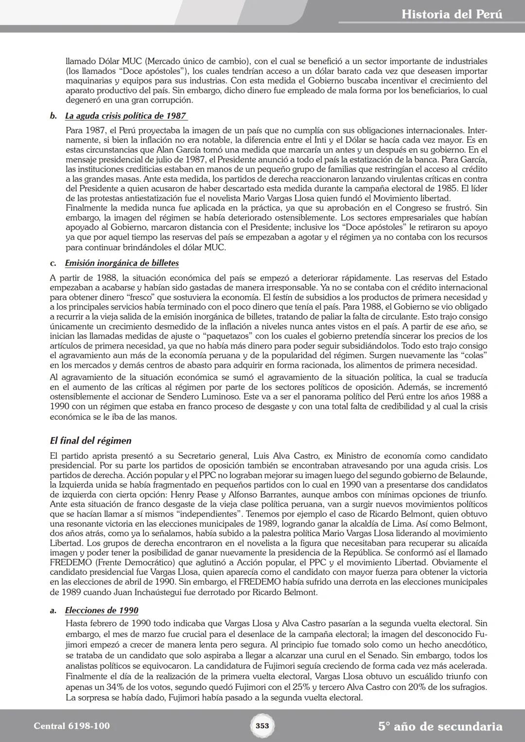Colegios
# TRILCE
5.º San Marcos
Historia del Perú # Índice
I Bimestre
Capítulo 1
Primeros Pobladores Americanos
5
Capítulo 2
Poblamient