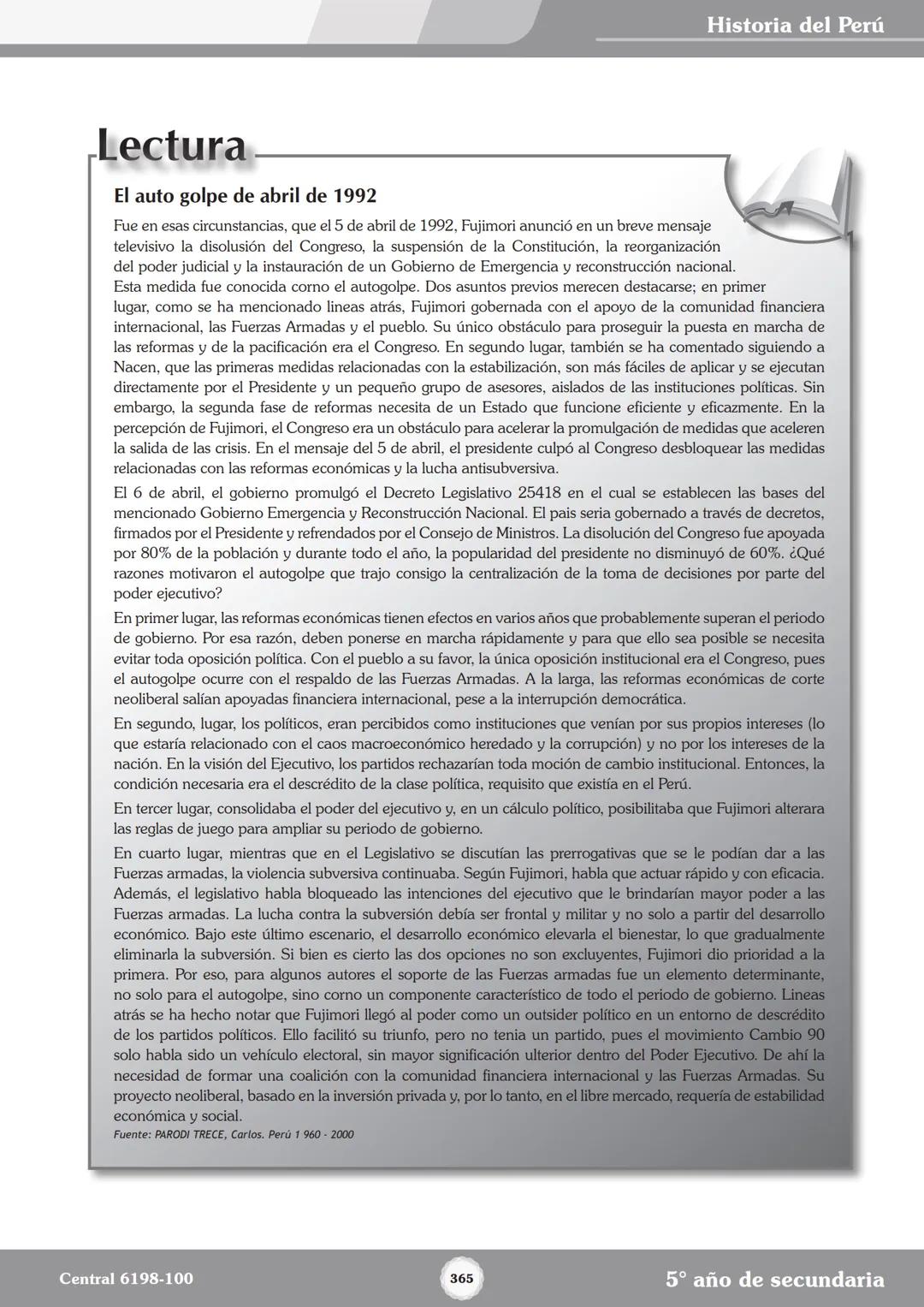 Colegios
# TRILCE
5.º San Marcos
Historia del Perú # Índice
I Bimestre
Capítulo 1
Primeros Pobladores Americanos
5
Capítulo 2
Poblamient
