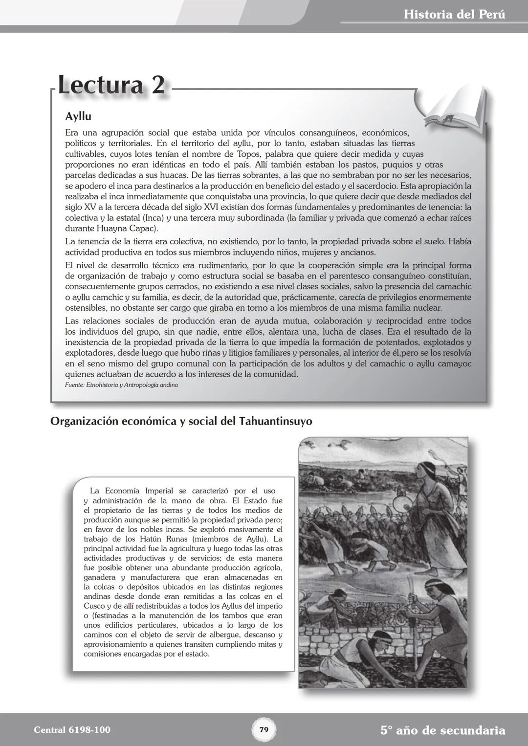 Colegios
# TRILCE
5.º San Marcos
Historia del Perú # Índice
I Bimestre
Capítulo 1
Primeros Pobladores Americanos
5
Capítulo 2
Poblamient