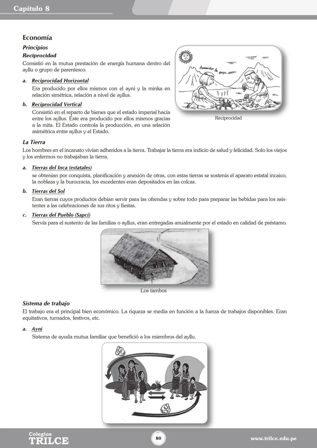 Colegios
# TRILCE
5.º San Marcos
Historia del Perú # Índice
I Bimestre
Capítulo 1
Primeros Pobladores Americanos
5
Capítulo 2
Poblamient