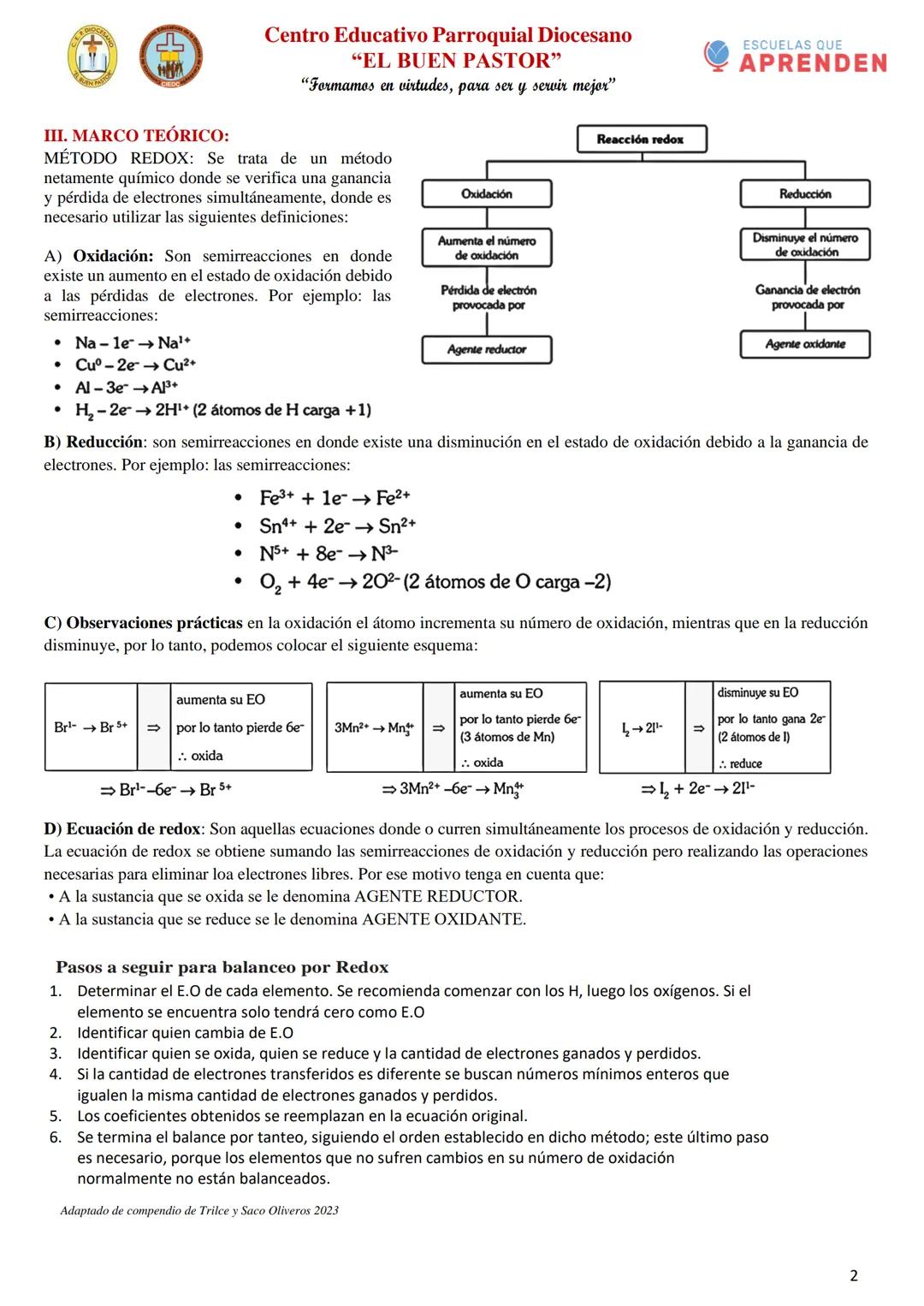Centro Educativo Parroquial Diocesano
"EL BUEN PASTOR"
"Formamos en virtudes, para ser y servir mejor"
ÁREA: CIENCIA Y TECNOLOGÍA
FICHA N°