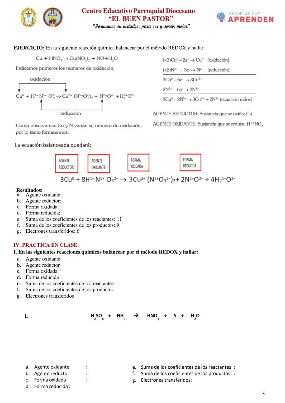 Centro Educativo Parroquial Diocesano
"EL BUEN PASTOR"
"Formamos en virtudes, para ser y servir mejor"
ÁREA: CIENCIA Y TECNOLOGÍA
FICHA N°