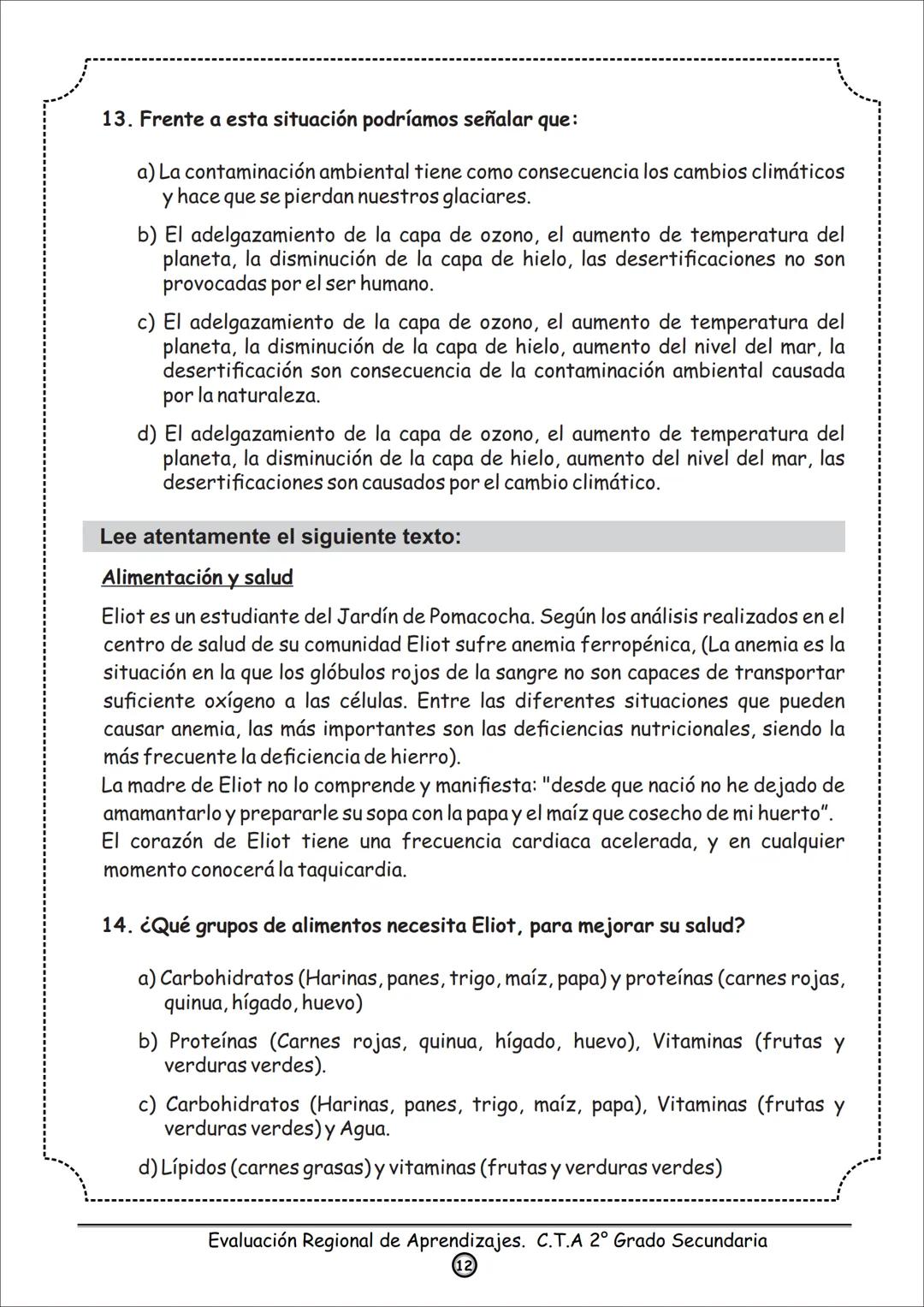 GOBIERNO REGIONAL
APURIMAC
Dirección Regional de Educación Apurimac
Dirección de Gestión Pedagógica
DREA
Evaluación Regional de Aprendizajes