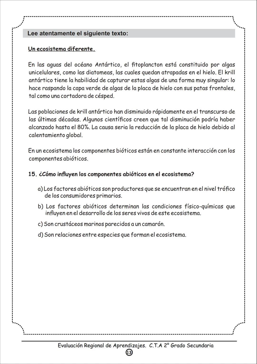 GOBIERNO REGIONAL
APURIMAC
Dirección Regional de Educación Apurimac
Dirección de Gestión Pedagógica
DREA
Evaluación Regional de Aprendizajes