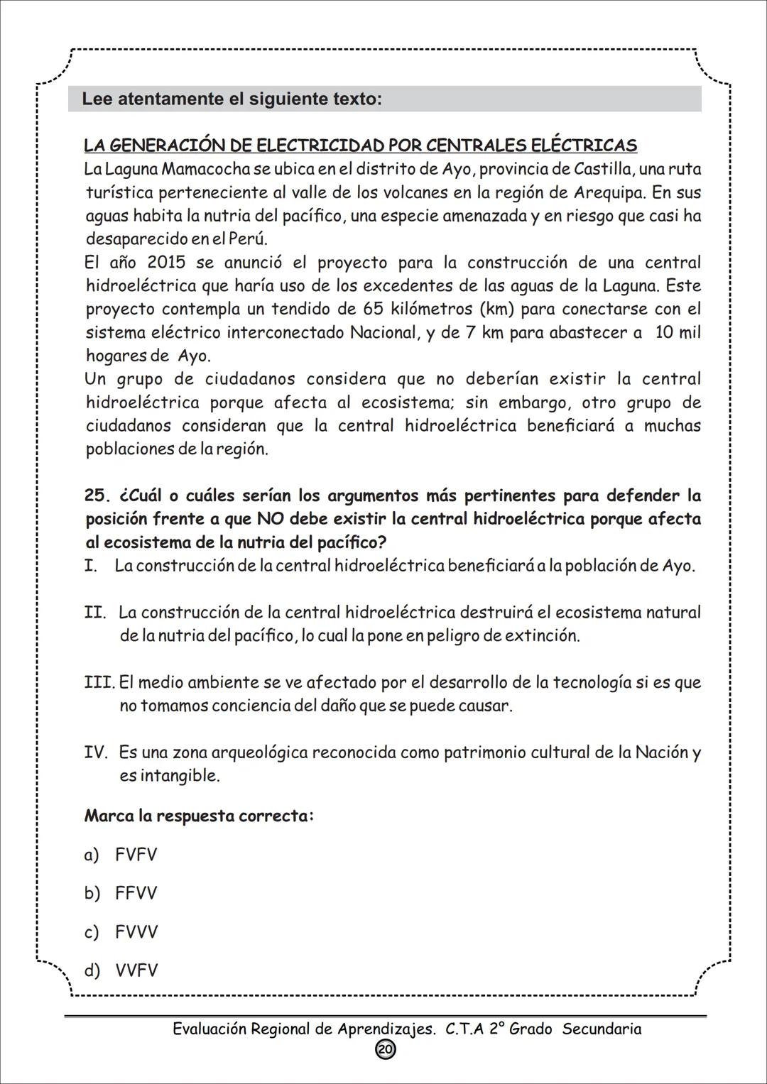 GOBIERNO REGIONAL
APURIMAC
Dirección Regional de Educación Apurimac
Dirección de Gestión Pedagógica
DREA
Evaluación Regional de Aprendizajes