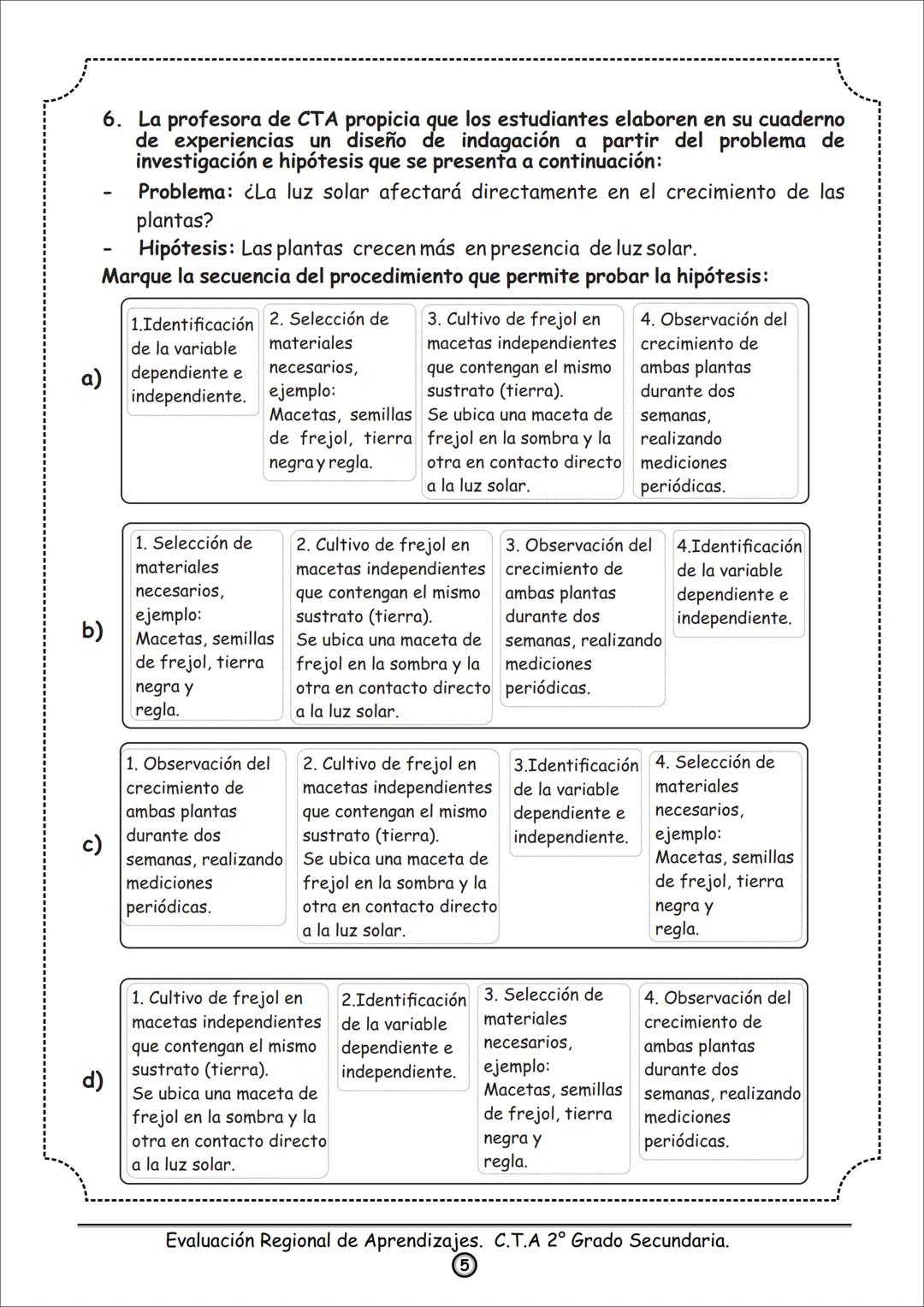 GOBIERNO REGIONAL
APURIMAC
Dirección Regional de Educación Apurimac
Dirección de Gestión Pedagógica
DREA
Evaluación Regional de Aprendizajes