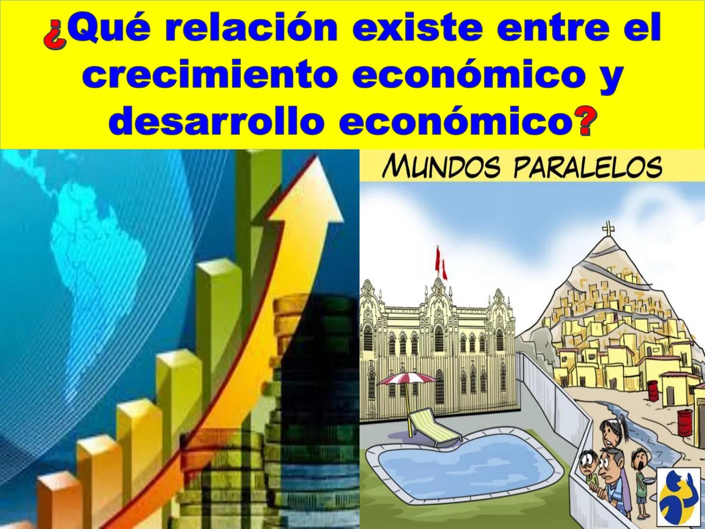 # ¿Qué relación existe entre el
crecimiento económico y
desarrollo económico?
MUNDOS PARALELOS
中 # COMPETENCIA
Gestiona responsablemente l