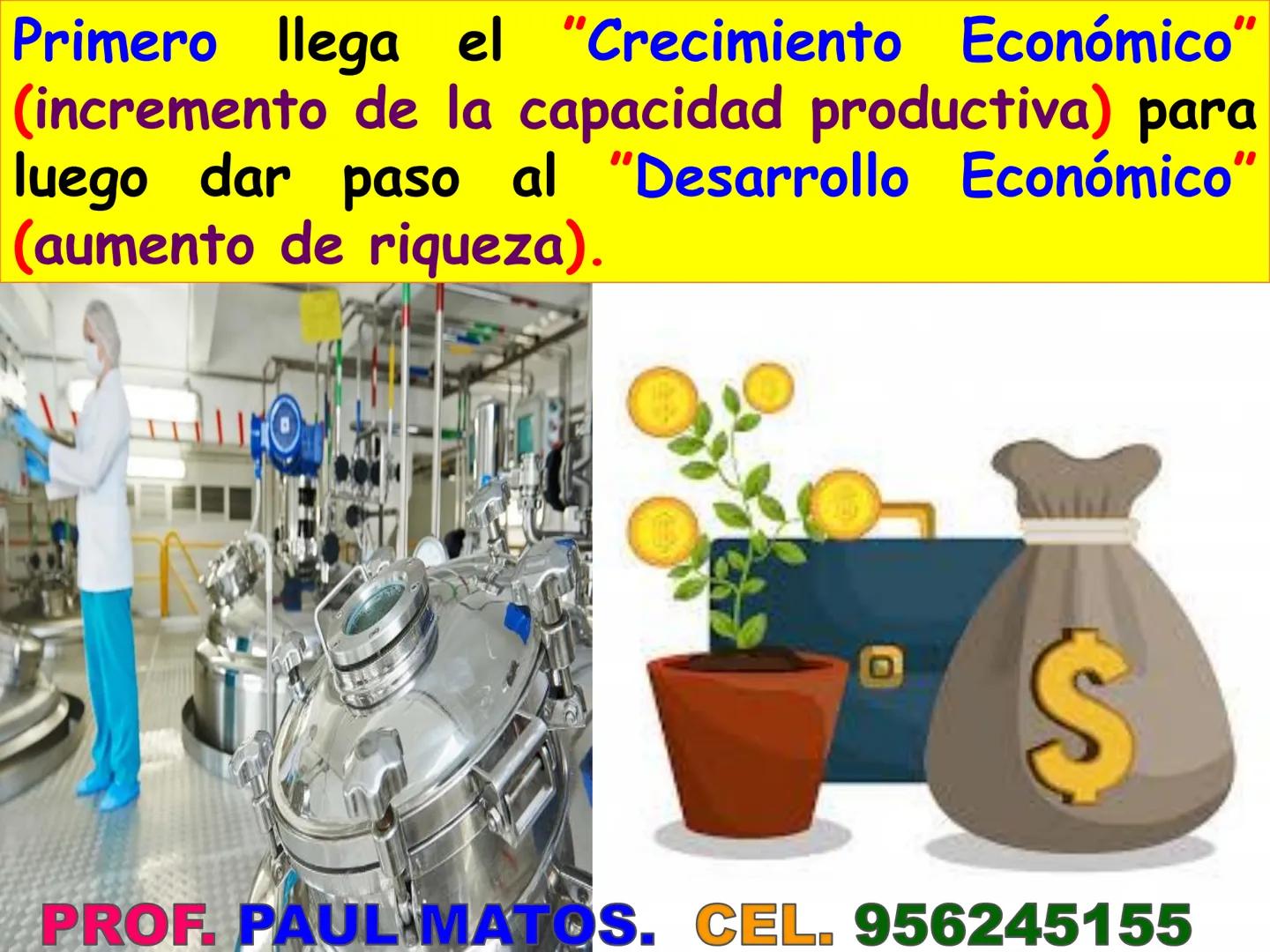 # ¿Qué relación existe entre el
crecimiento económico y
desarrollo económico?
MUNDOS PARALELOS
中 # COMPETENCIA
Gestiona responsablemente l