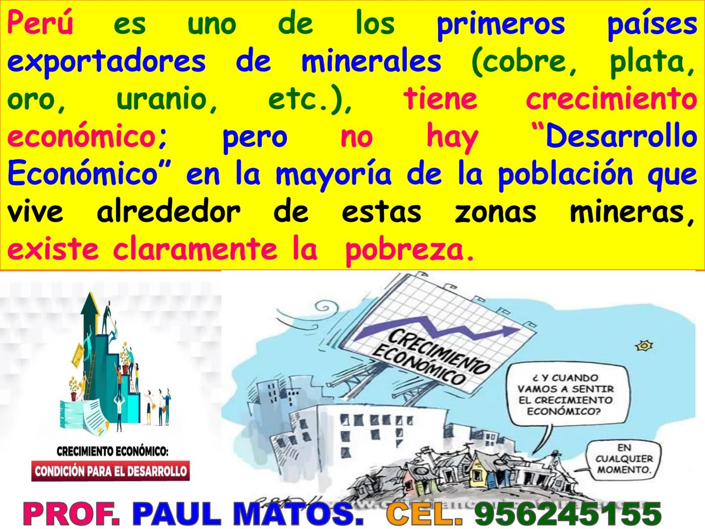 # ¿Qué relación existe entre el
crecimiento económico y
desarrollo económico?
MUNDOS PARALELOS
中 # COMPETENCIA
Gestiona responsablemente l