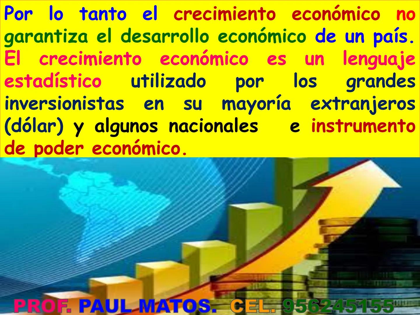 # ¿Qué relación existe entre el
crecimiento económico y
desarrollo económico?
MUNDOS PARALELOS
中 # COMPETENCIA
Gestiona responsablemente l