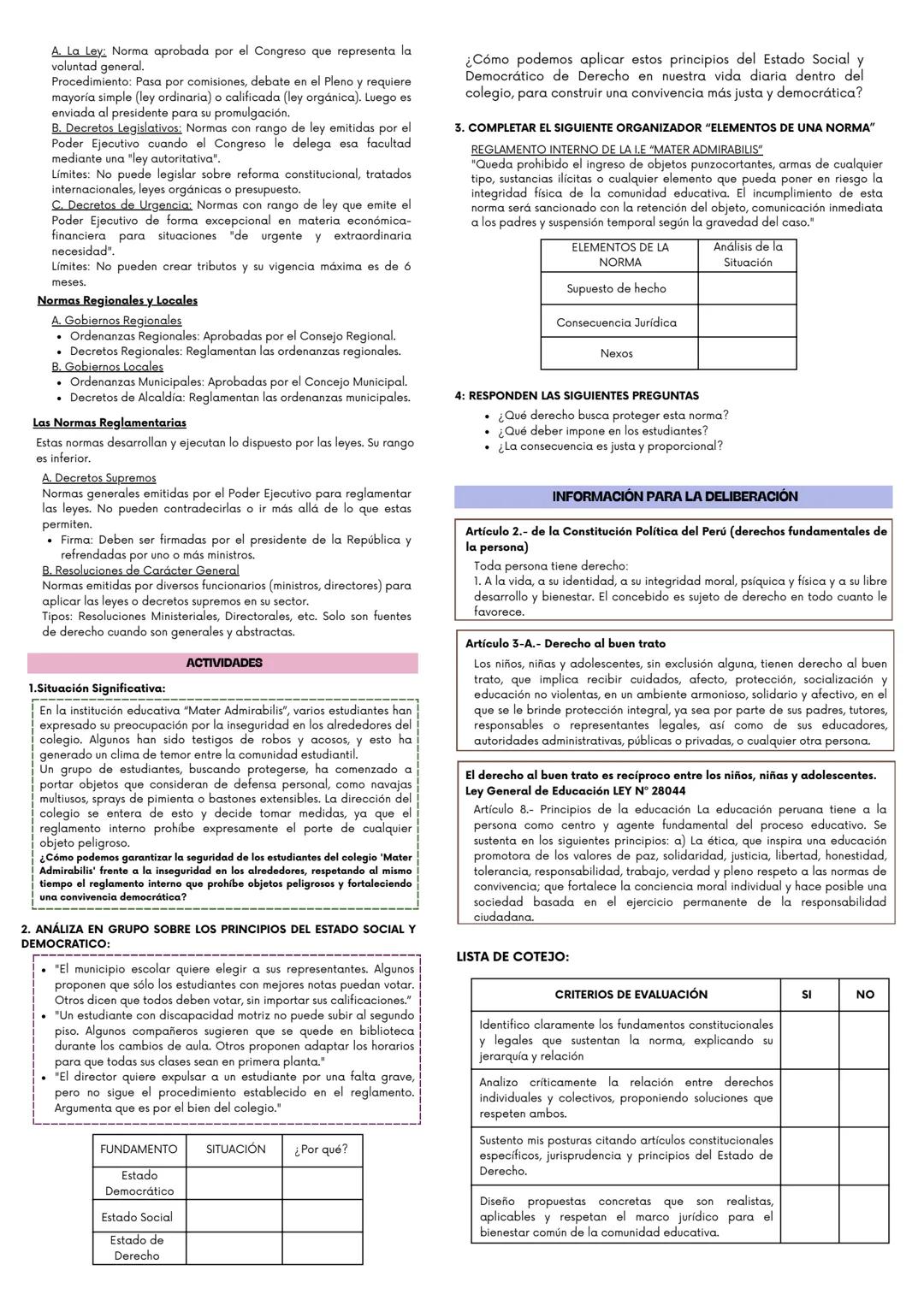 # 2025
"PROMOVEMOS UNA CULTURA EMPRENDEDORA DESDE LA ESCUELA CON SENTIDO ÉTICO"
ÁREA: DPCC
Alumno:
Profesor(a):
Grado: TERCERO
Fecha /
