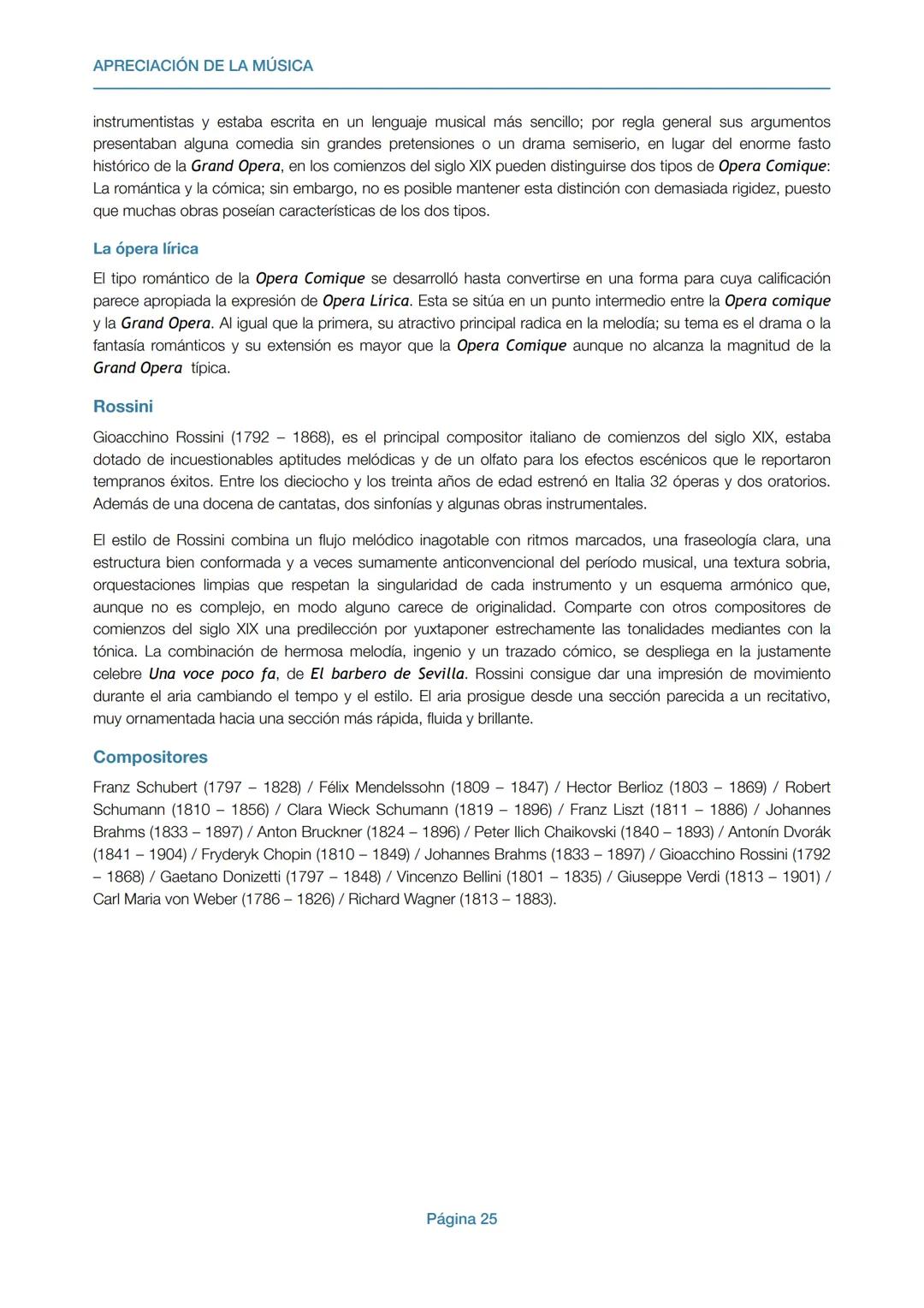 # APRECIACIÓN DE LA MÚSICA
Gonzalo Maldonado Ch.
UCSP
Guía para alumnos APRECIACIÓN DE LA MÚSICA
ÍNDICE
ÍNDICE
2
I. LA MÚSICA EN LA ANTI