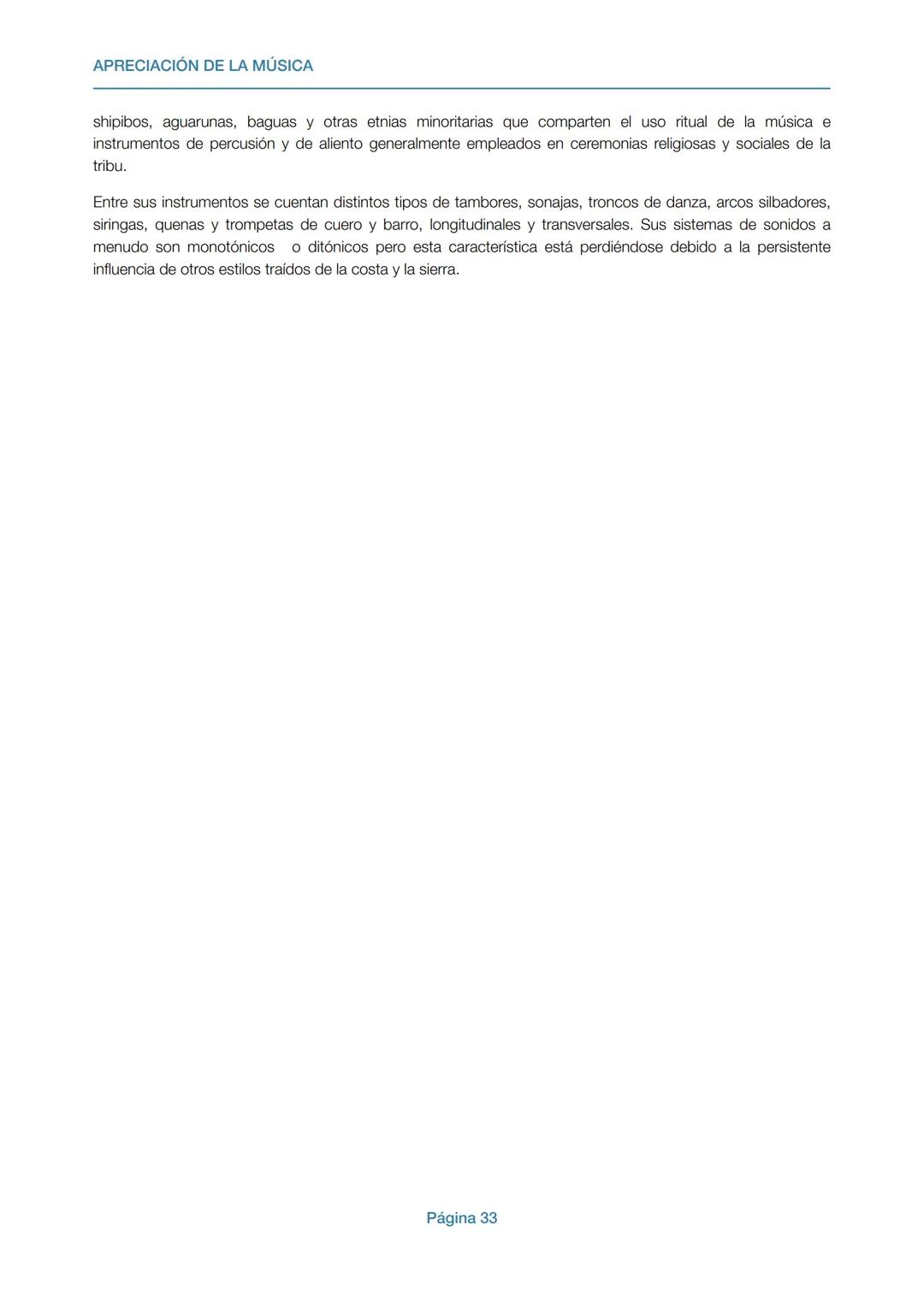 # APRECIACIÓN DE LA MÚSICA
Gonzalo Maldonado Ch.
UCSP
Guía para alumnos APRECIACIÓN DE LA MÚSICA
ÍNDICE
ÍNDICE
2
I. LA MÚSICA EN LA ANTI