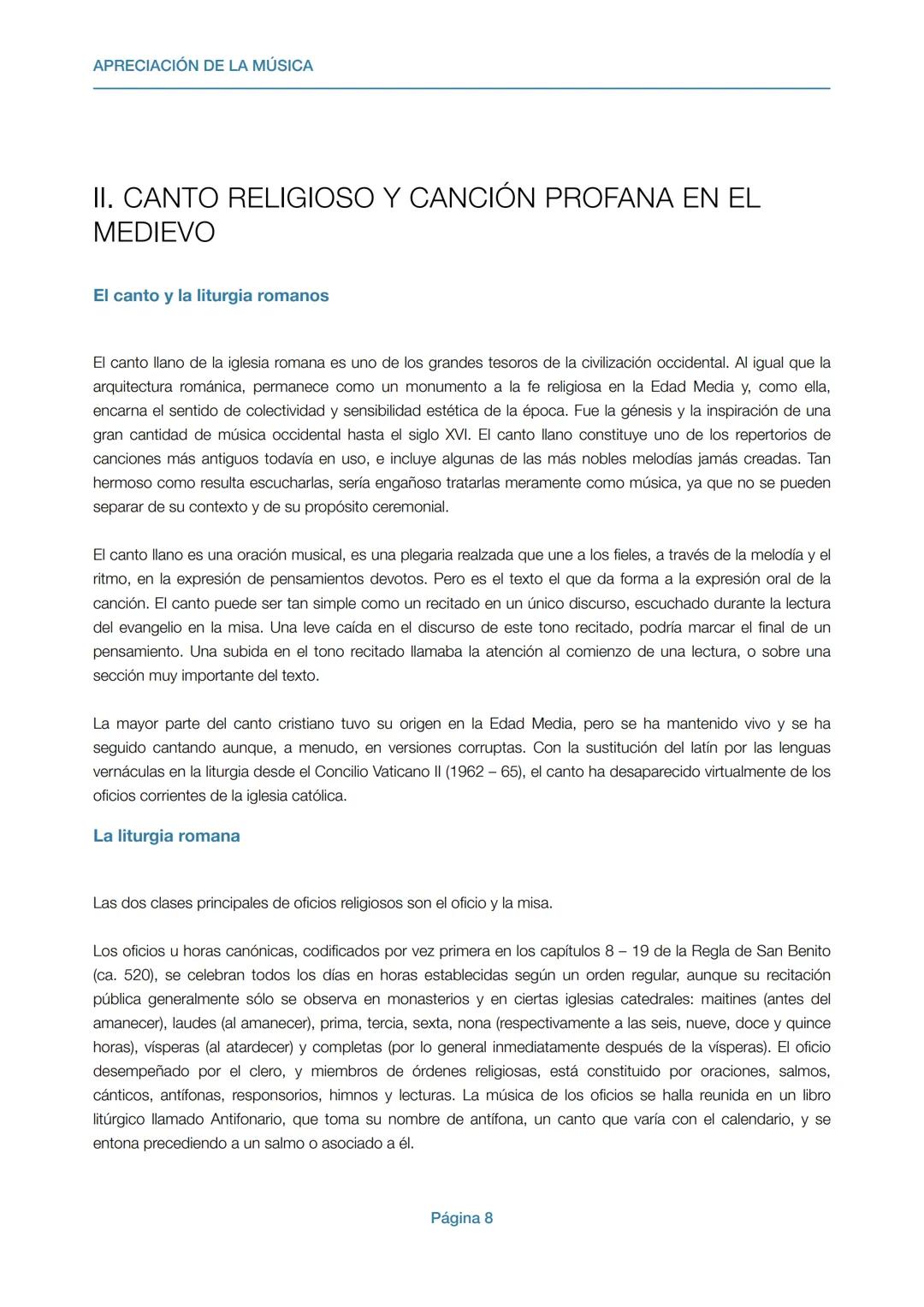 # APRECIACIÓN DE LA MÚSICA
Gonzalo Maldonado Ch.
UCSP
Guía para alumnos APRECIACIÓN DE LA MÚSICA
ÍNDICE
ÍNDICE
2
I. LA MÚSICA EN LA ANTI