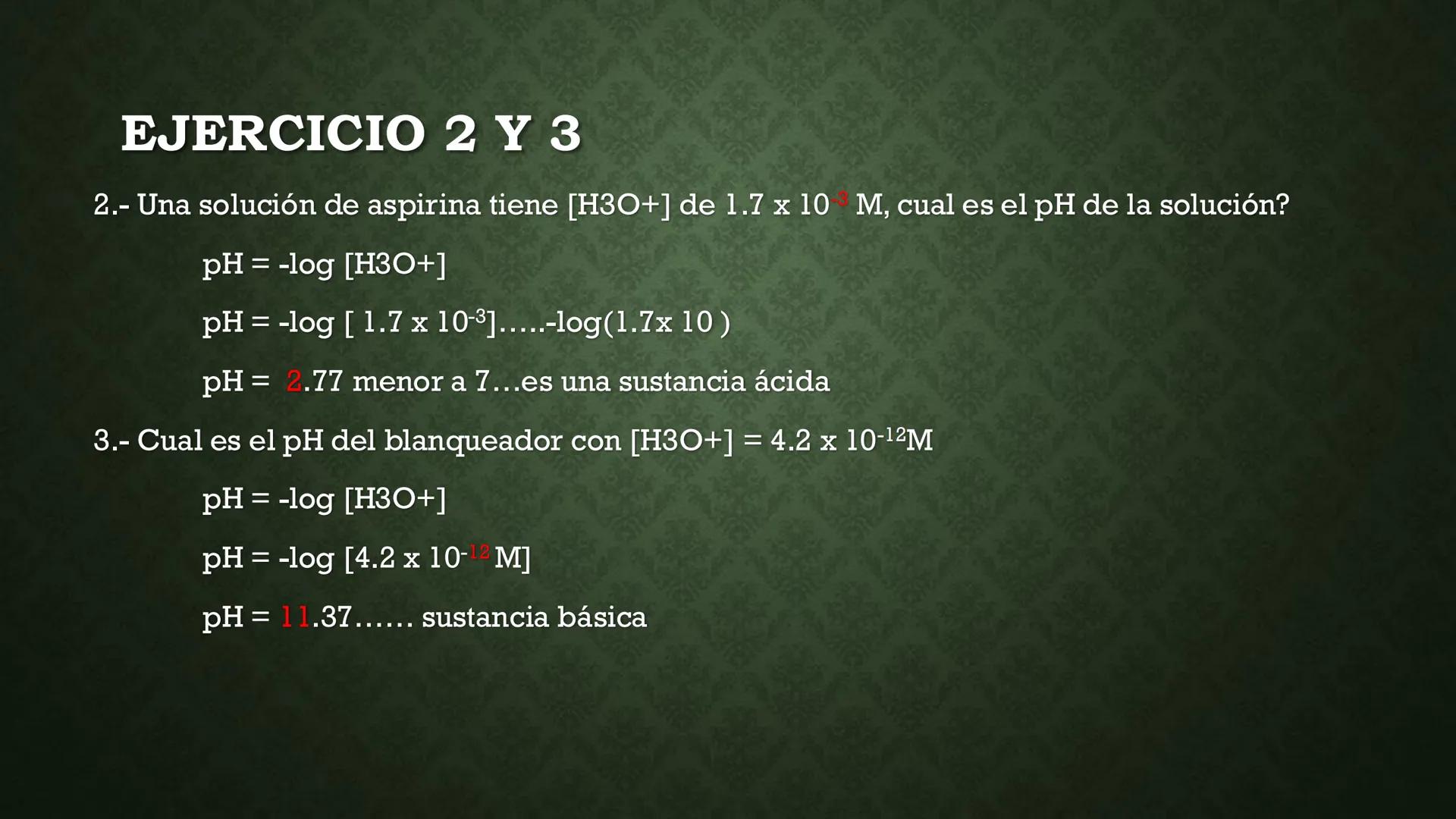 # EQUILIBRIO IONICO DEL AGUA
MGT. TANIA MOSQUEIRA VILLALBA # EQUILIBRIO IÓNICO
Es la reacción química de auto ionización del agua, otro ti