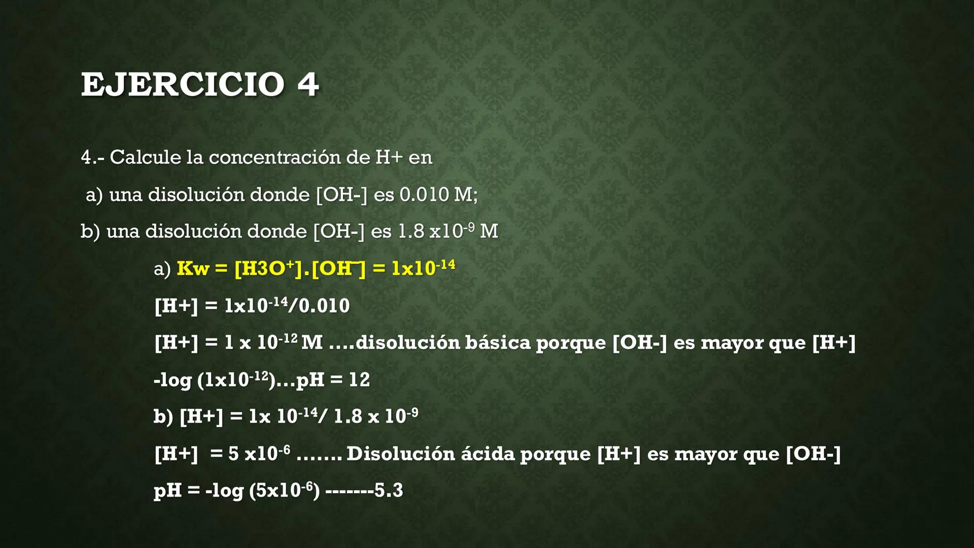 # EQUILIBRIO IONICO DEL AGUA
MGT. TANIA MOSQUEIRA VILLALBA # EQUILIBRIO IÓNICO
Es la reacción química de auto ionización del agua, otro ti