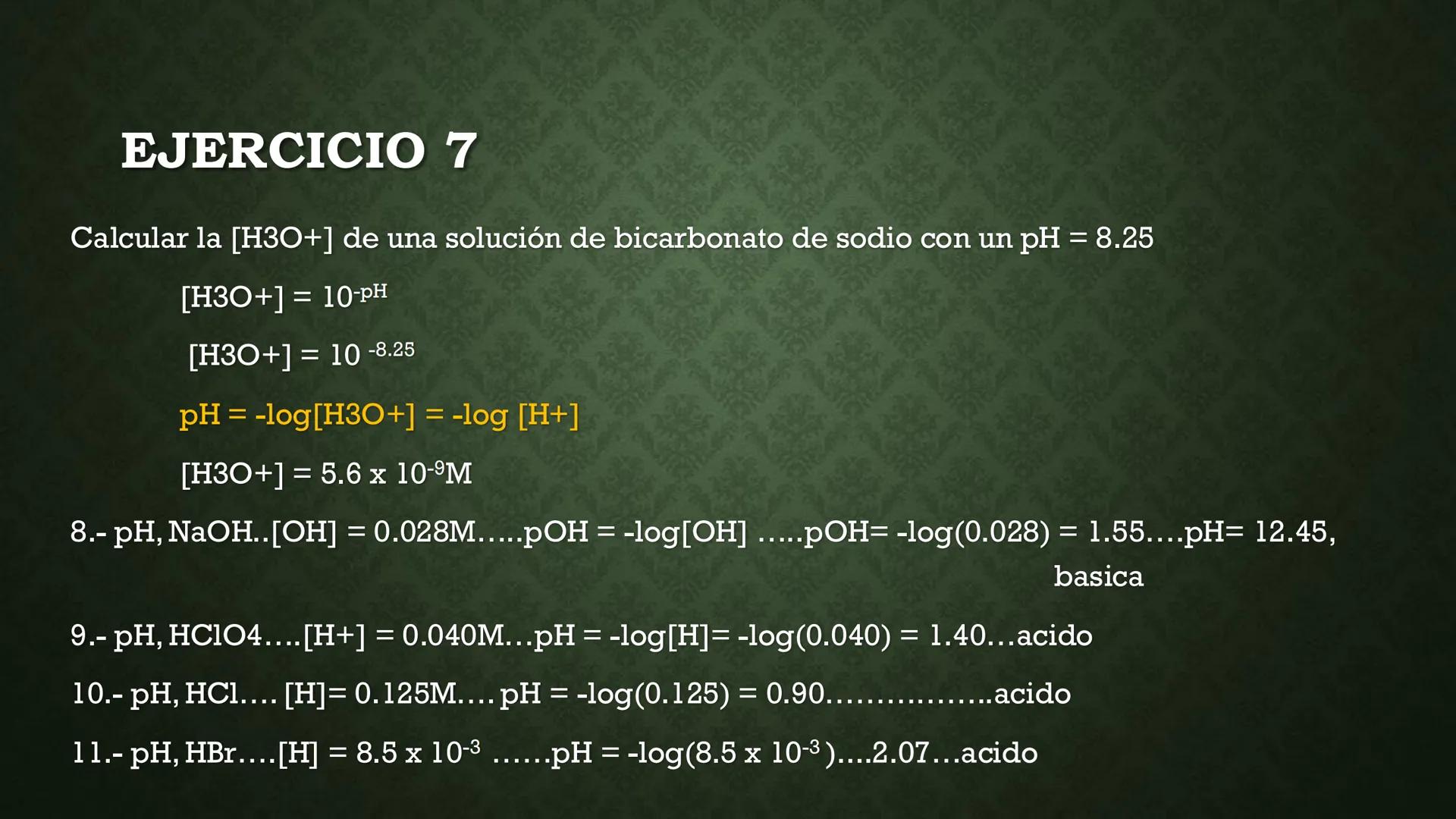 # EQUILIBRIO IONICO DEL AGUA
MGT. TANIA MOSQUEIRA VILLALBA # EQUILIBRIO IÓNICO
Es la reacción química de auto ionización del agua, otro ti