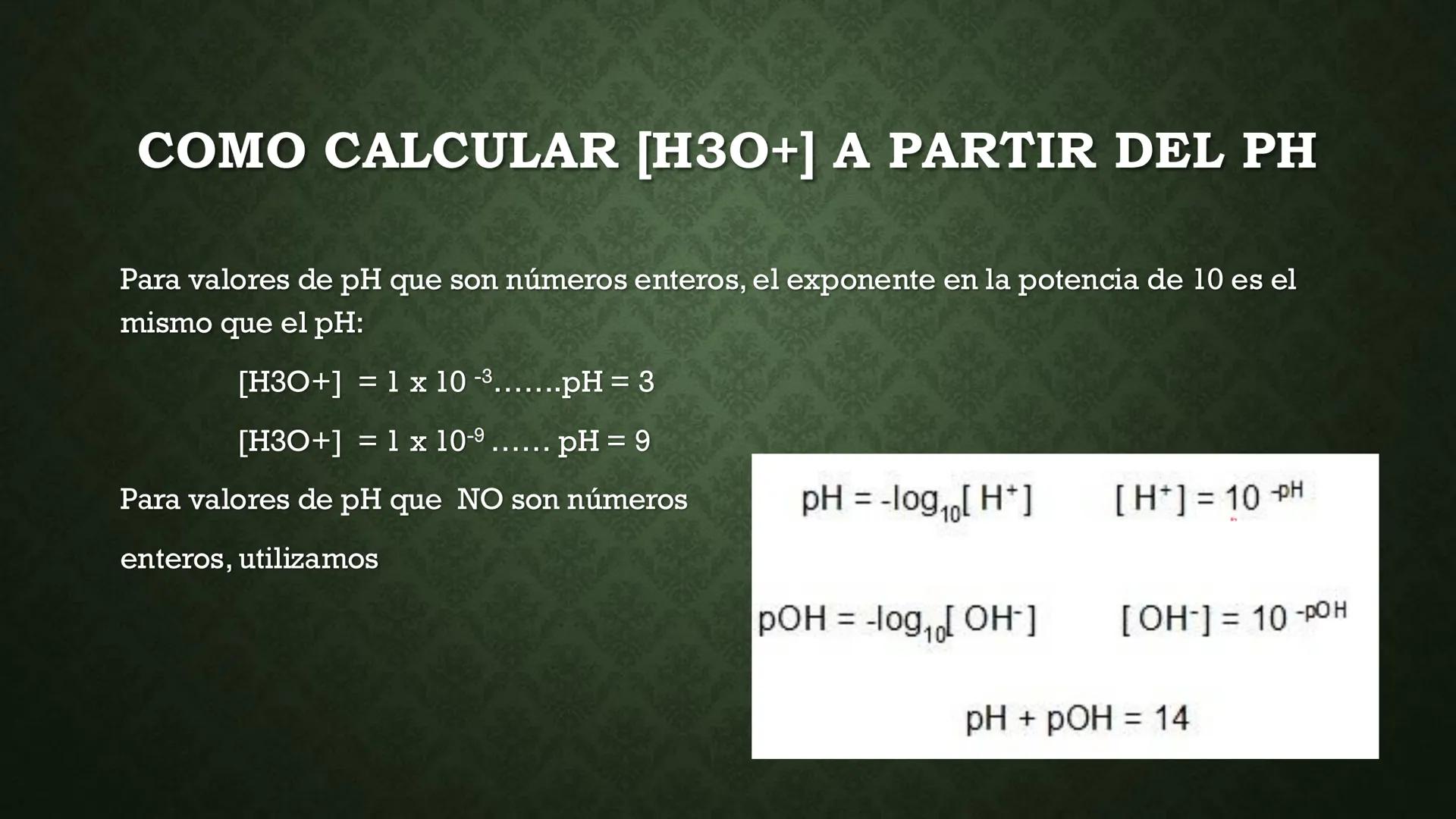 # EQUILIBRIO IONICO DEL AGUA
MGT. TANIA MOSQUEIRA VILLALBA # EQUILIBRIO IÓNICO
Es la reacción química de auto ionización del agua, otro ti