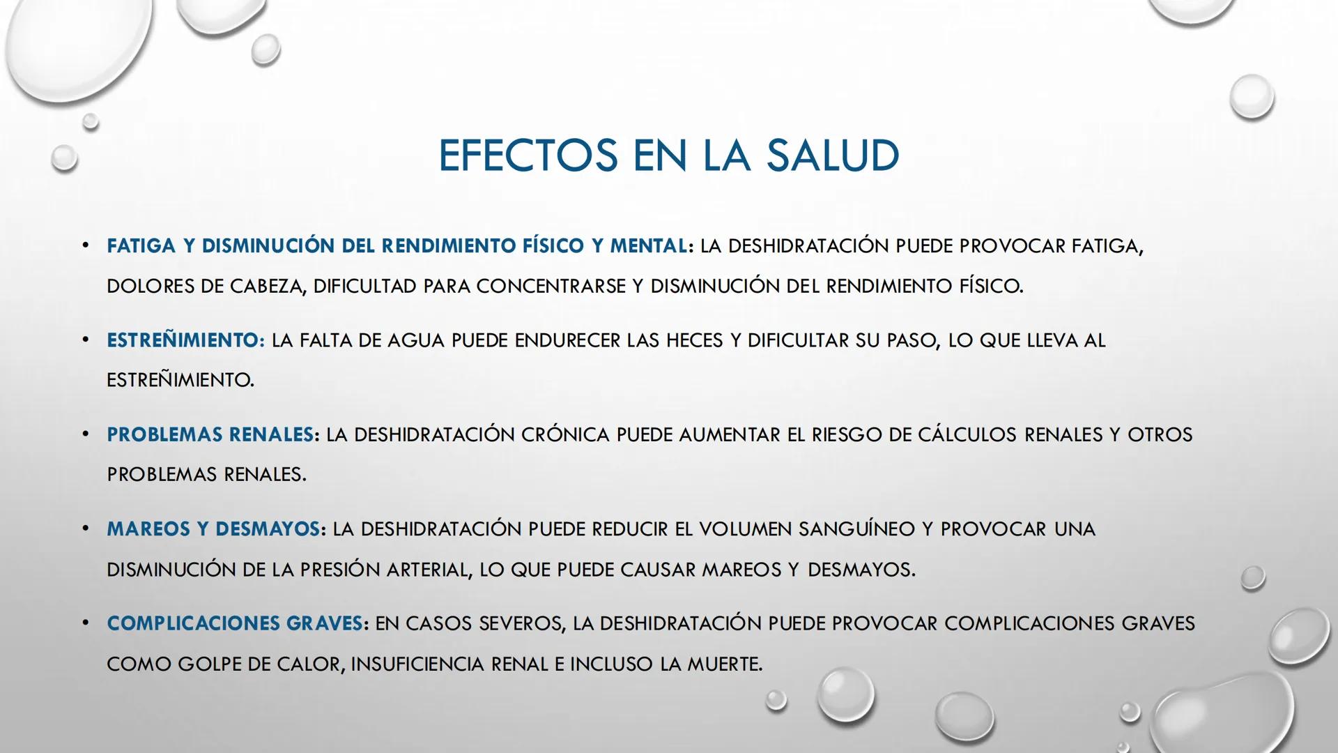 # EL AGUA
MAG. TANIA MOSQUEIRA VILLALBA # EL AGUA
ES UNA MOLÉCULA SIMPLE (H2O) PERO SUMAMENTE IMPORTANTE. SUS PROPIEDADES ÚNICAS
LAS DISTI