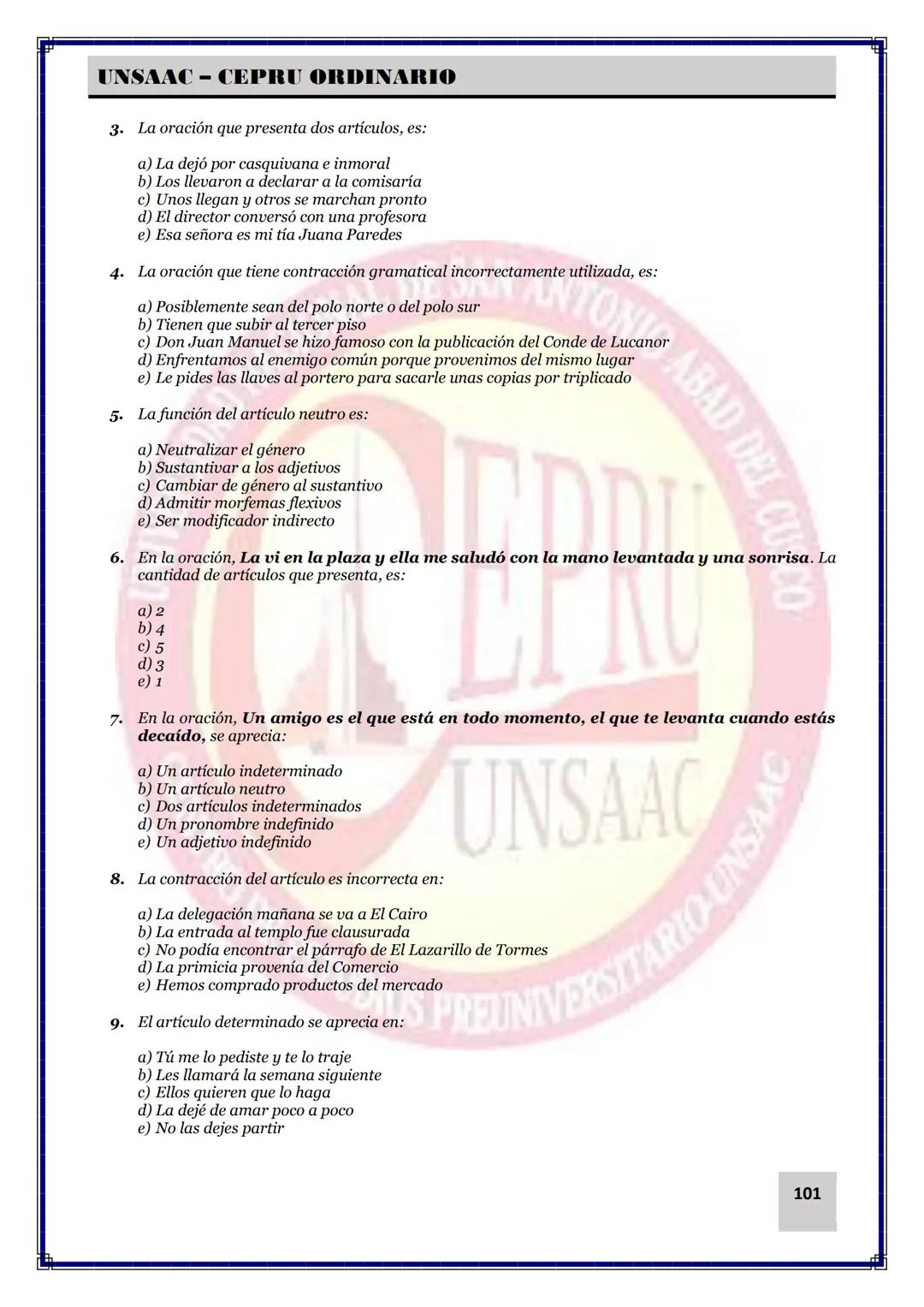 UNIVERSIDAD NACIONAL DE
SAN ANTONIO ABAD DEL CUSCO
NACIONAL DE SAN ANTONIO ARAD
CEPRI
UNSAAC
CENTRO DE ESTUDIOS PRE UNIVERSITARIO
UNSAAC
CIC