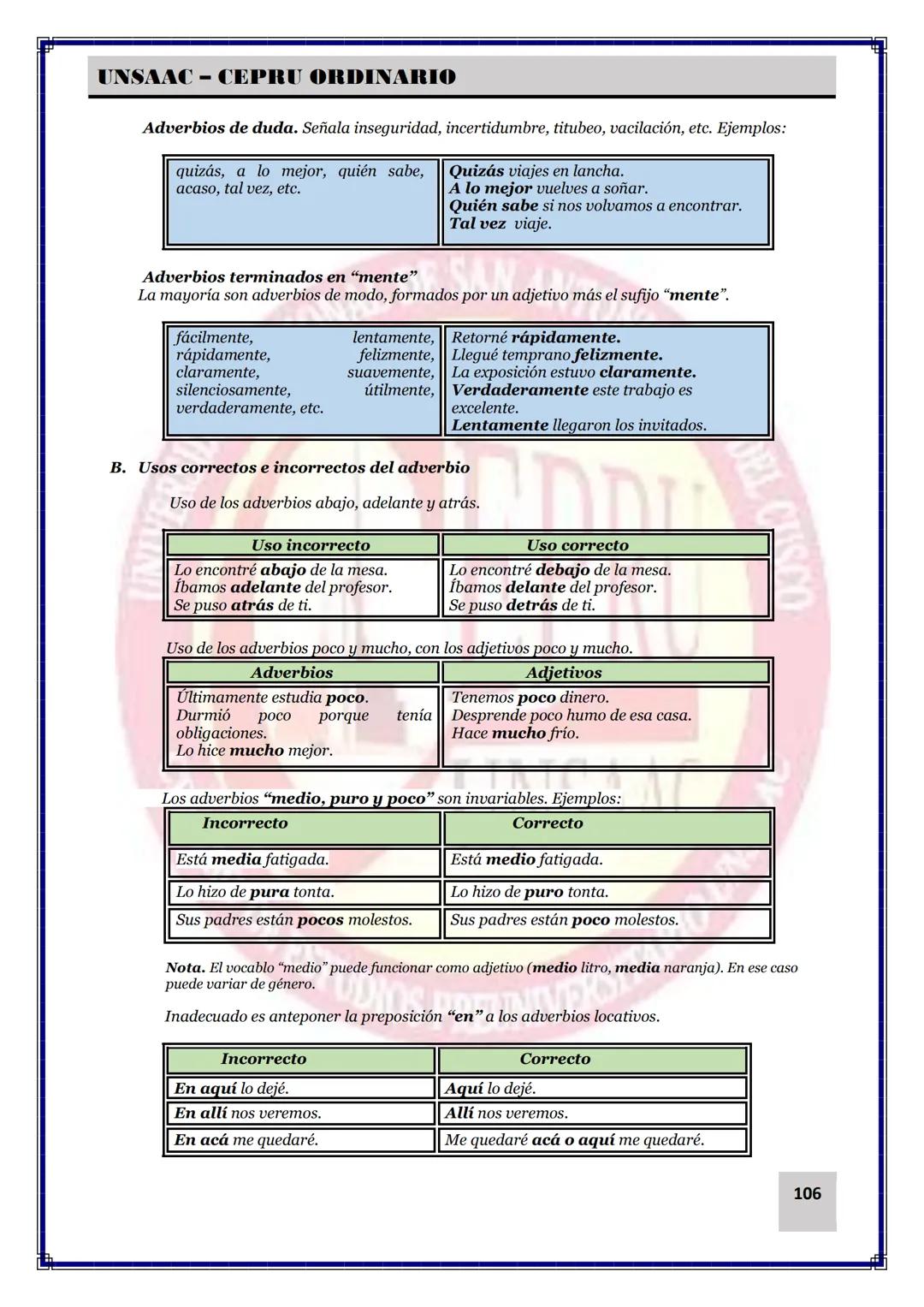 UNIVERSIDAD NACIONAL DE
SAN ANTONIO ABAD DEL CUSCO
NACIONAL DE SAN ANTONIO ARAD
CEPRI
UNSAAC
CENTRO DE ESTUDIOS PRE UNIVERSITARIO
UNSAAC
CIC