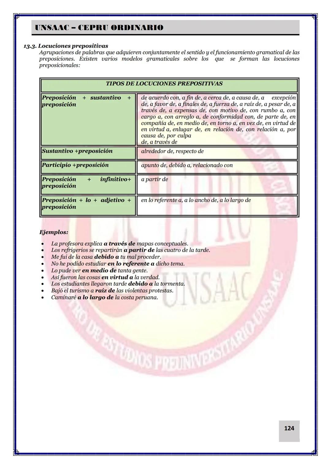 UNIVERSIDAD NACIONAL DE
SAN ANTONIO ABAD DEL CUSCO
NACIONAL DE SAN ANTONIO ARAD
CEPRI
UNSAAC
CENTRO DE ESTUDIOS PRE UNIVERSITARIO
UNSAAC
CIC