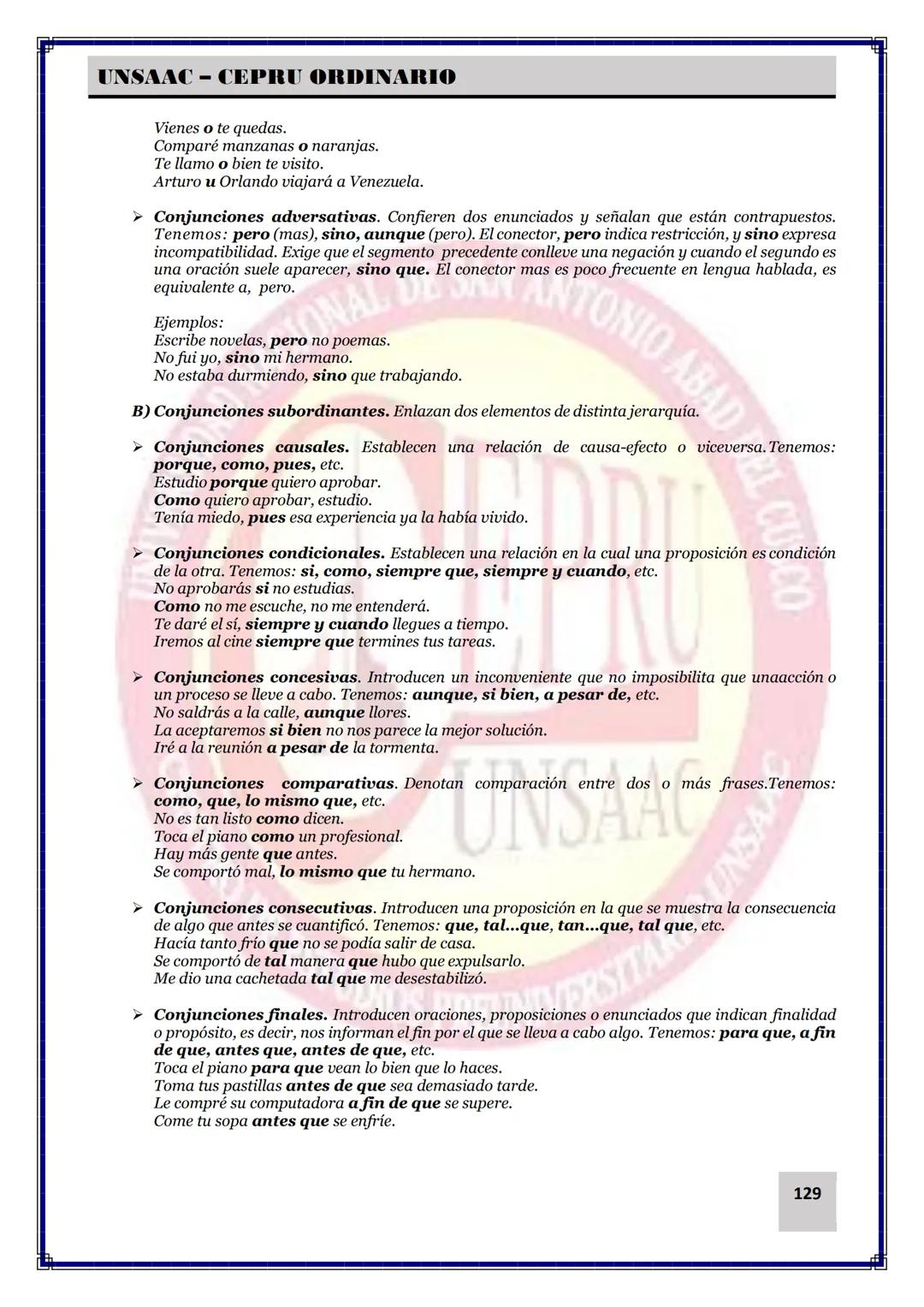 UNIVERSIDAD NACIONAL DE
SAN ANTONIO ABAD DEL CUSCO
NACIONAL DE SAN ANTONIO ARAD
CEPRI
UNSAAC
CENTRO DE ESTUDIOS PRE UNIVERSITARIO
UNSAAC
CIC
