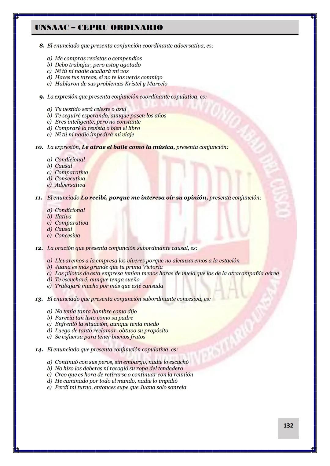 UNIVERSIDAD NACIONAL DE
SAN ANTONIO ABAD DEL CUSCO
NACIONAL DE SAN ANTONIO ARAD
CEPRI
UNSAAC
CENTRO DE ESTUDIOS PRE UNIVERSITARIO
UNSAAC
CIC