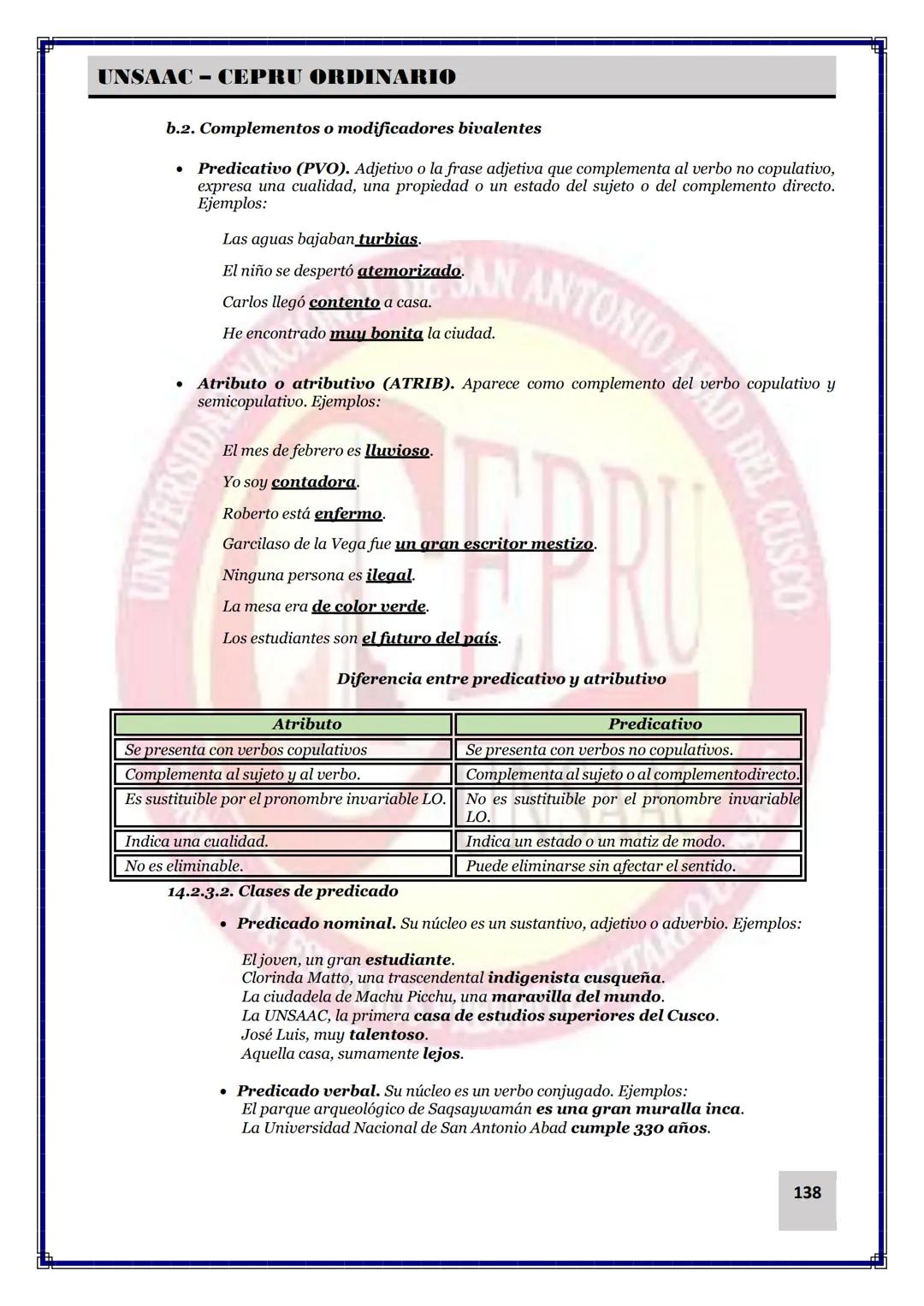 UNIVERSIDAD NACIONAL DE
SAN ANTONIO ABAD DEL CUSCO
NACIONAL DE SAN ANTONIO ARAD
CEPRI
UNSAAC
CENTRO DE ESTUDIOS PRE UNIVERSITARIO
UNSAAC
CIC