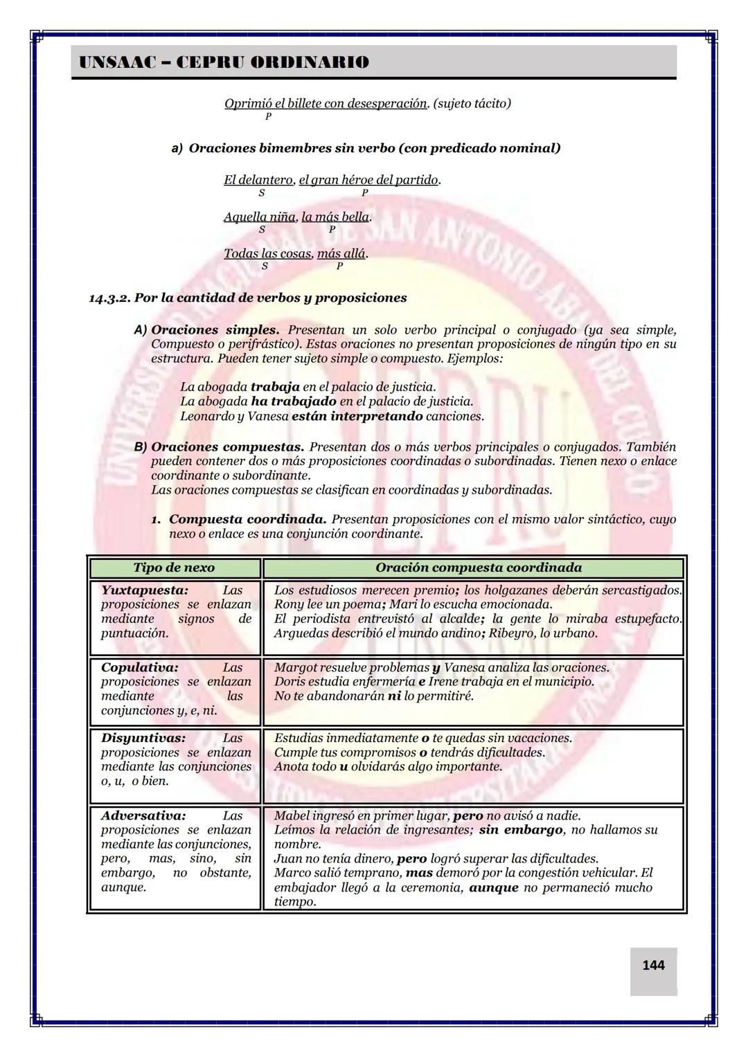 UNIVERSIDAD NACIONAL DE
SAN ANTONIO ABAD DEL CUSCO
NACIONAL DE SAN ANTONIO ARAD
CEPRI
UNSAAC
CENTRO DE ESTUDIOS PRE UNIVERSITARIO
UNSAAC
CIC