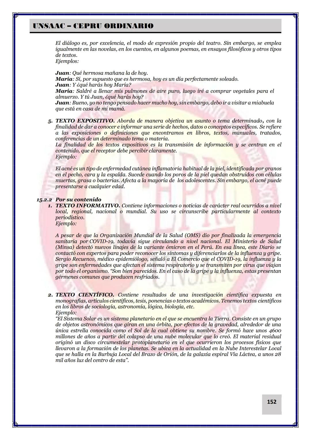UNIVERSIDAD NACIONAL DE
SAN ANTONIO ABAD DEL CUSCO
NACIONAL DE SAN ANTONIO ARAD
CEPRI
UNSAAC
CENTRO DE ESTUDIOS PRE UNIVERSITARIO
UNSAAC
CIC