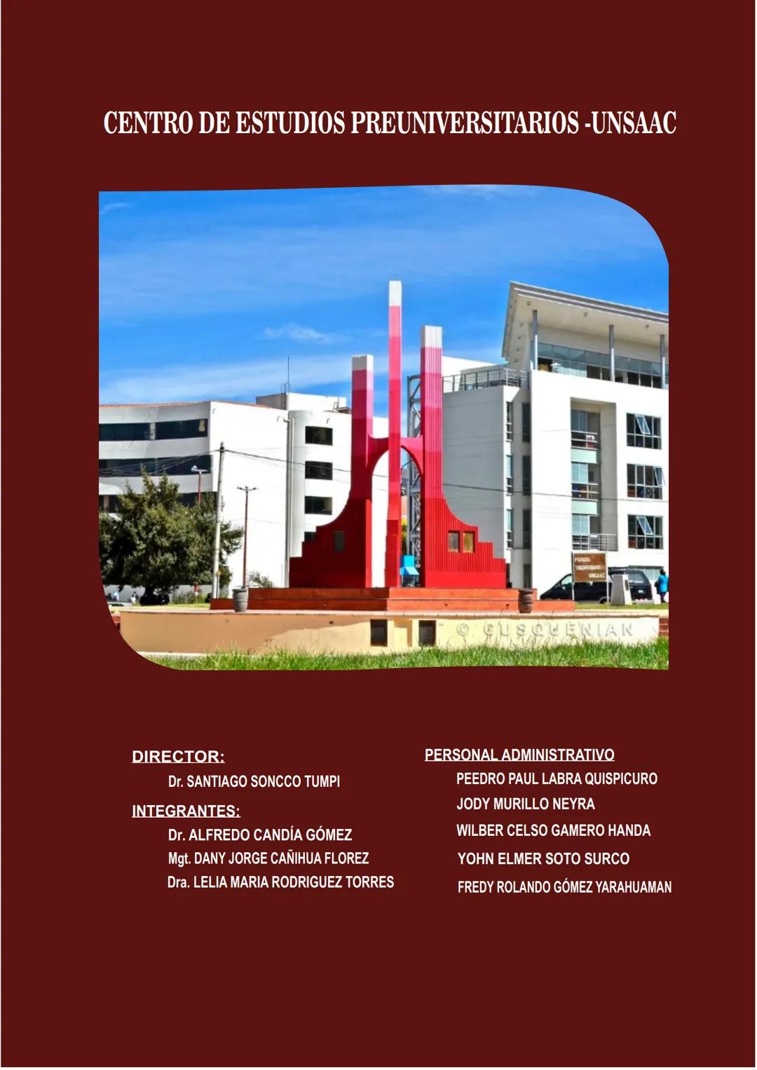UNIVERSIDAD NACIONAL DE
SAN ANTONIO ABAD DEL CUSCO
NACIONAL DE SAN ANTONIO ARAD
CEPRI
UNSAAC
CENTRO DE ESTUDIOS PRE UNIVERSITARIO
UNSAAC
CIC