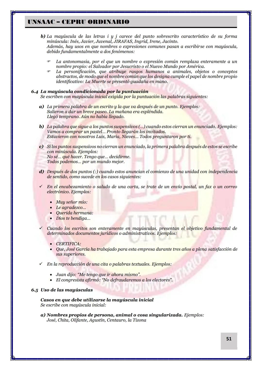 UNIVERSIDAD NACIONAL DE
SAN ANTONIO ABAD DEL CUSCO
NACIONAL DE SAN ANTONIO ARAD
CEPRI
UNSAAC
CENTRO DE ESTUDIOS PRE UNIVERSITARIO
UNSAAC
CIC