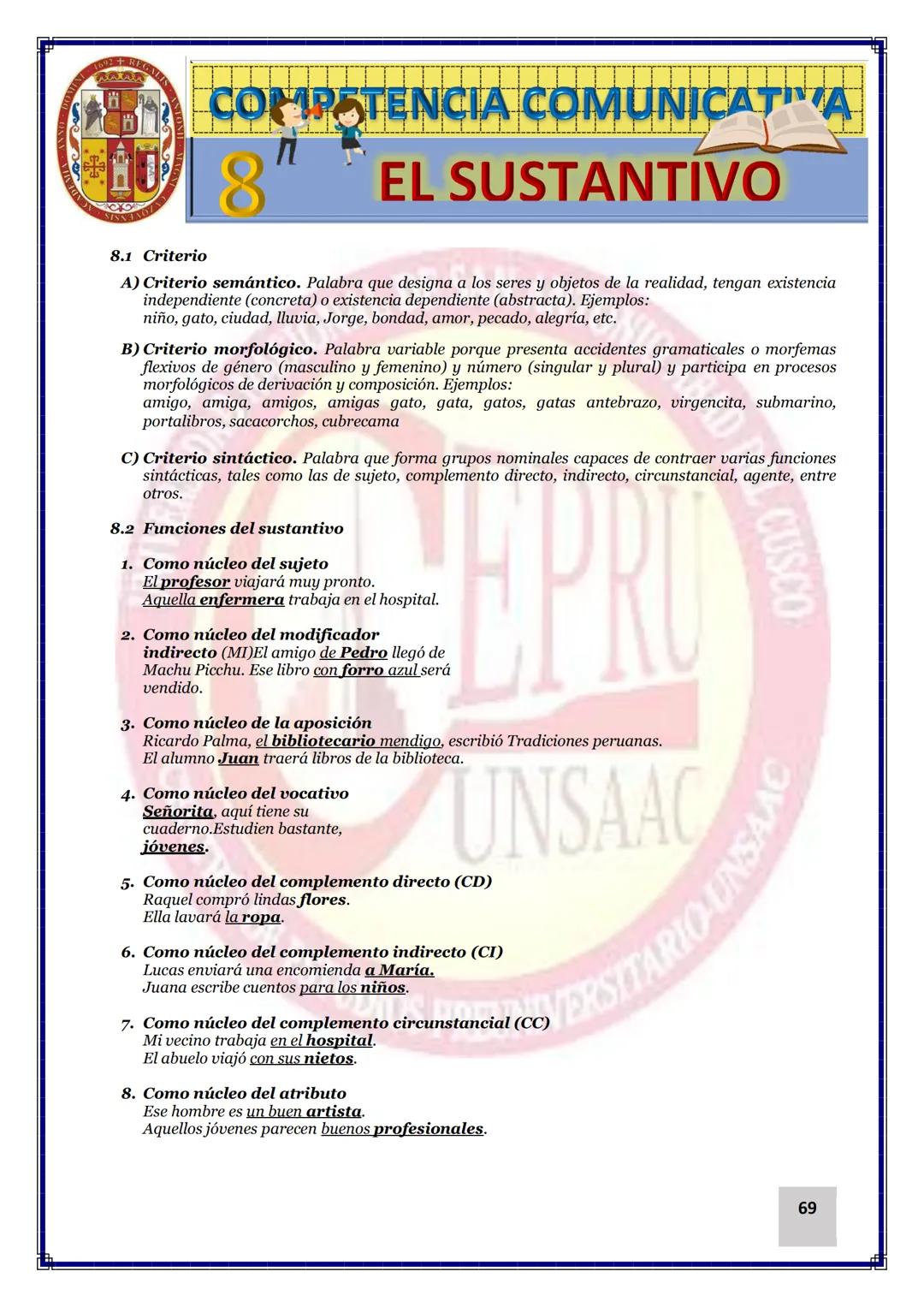 UNIVERSIDAD NACIONAL DE
SAN ANTONIO ABAD DEL CUSCO
NACIONAL DE SAN ANTONIO ARAD
CEPRI
UNSAAC
CENTRO DE ESTUDIOS PRE UNIVERSITARIO
UNSAAC
CIC