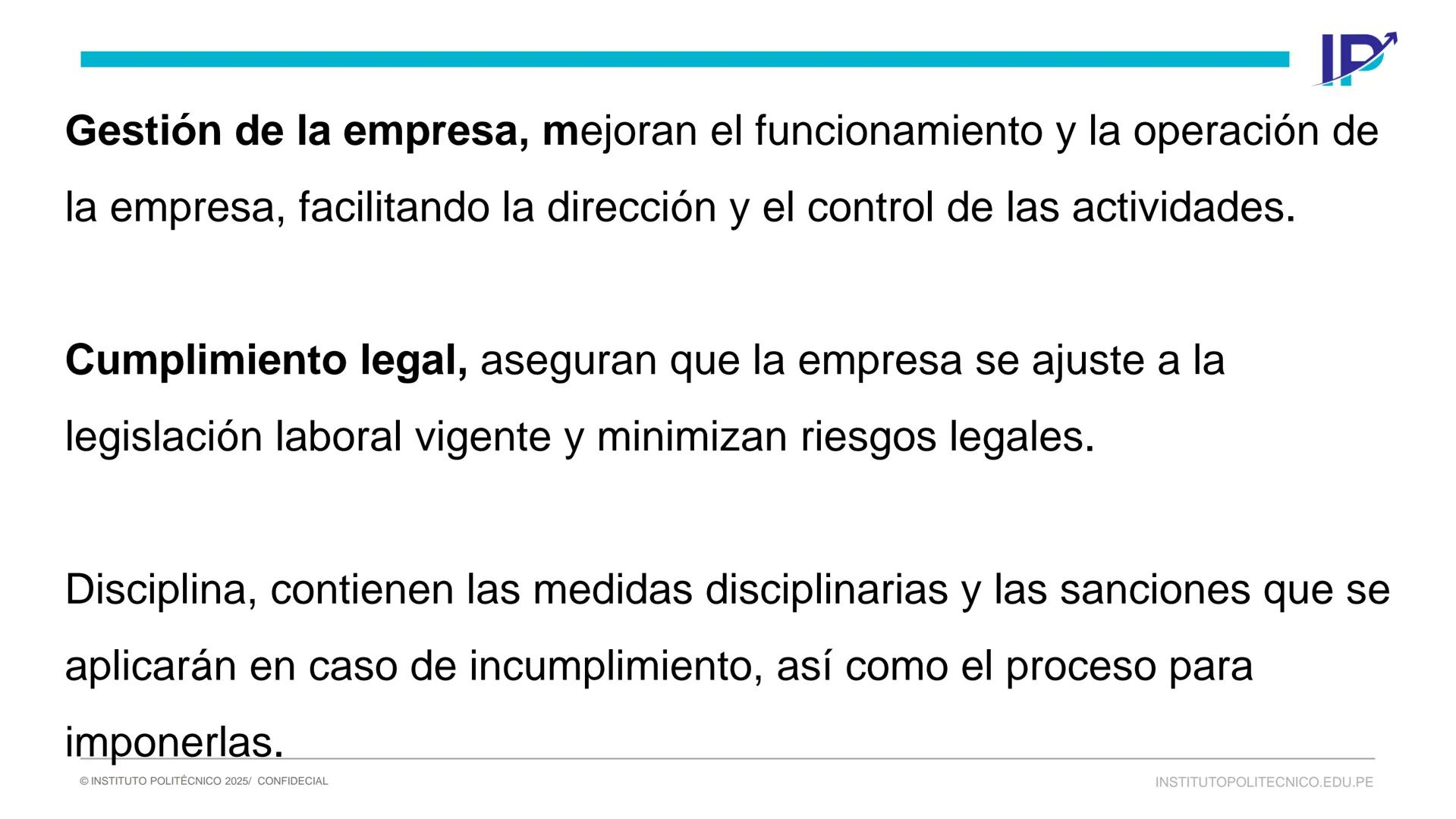 IP
INSTITUTO
POLITÉCNICO # Jerarquía normativa laboral
## LA JERARQUÍA NORMATIVA # Contenido
Jerarquía normativa laboral.
Definición y ca