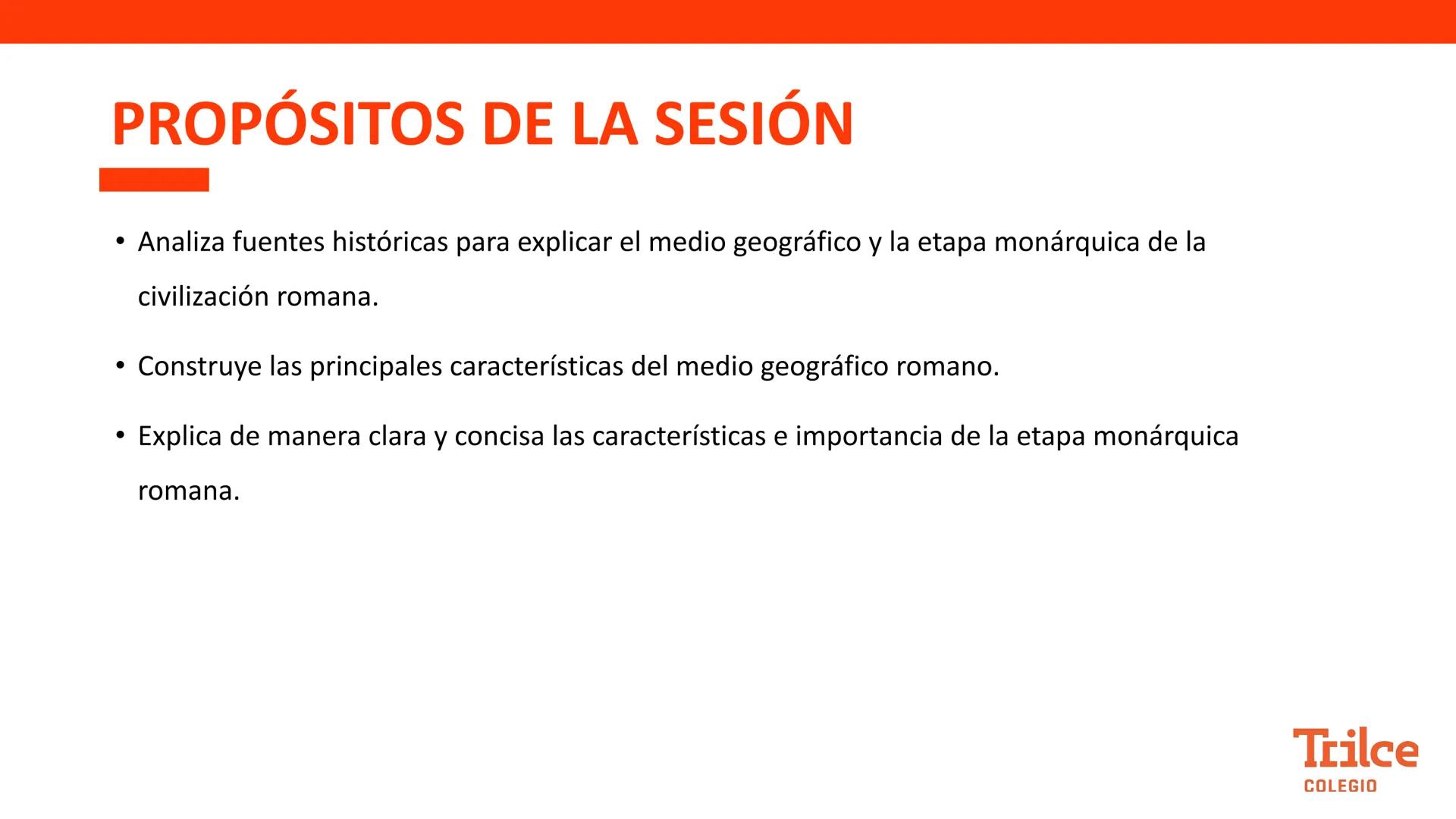Curso:
HISTORIA UNIVERSAL
Tema:
ROMA: Medio geográfico. La monarquía
Grado:
1ero
Semana:
33
Trilce
COLEGIO ¿Conoces la
leyenda de Rómulo