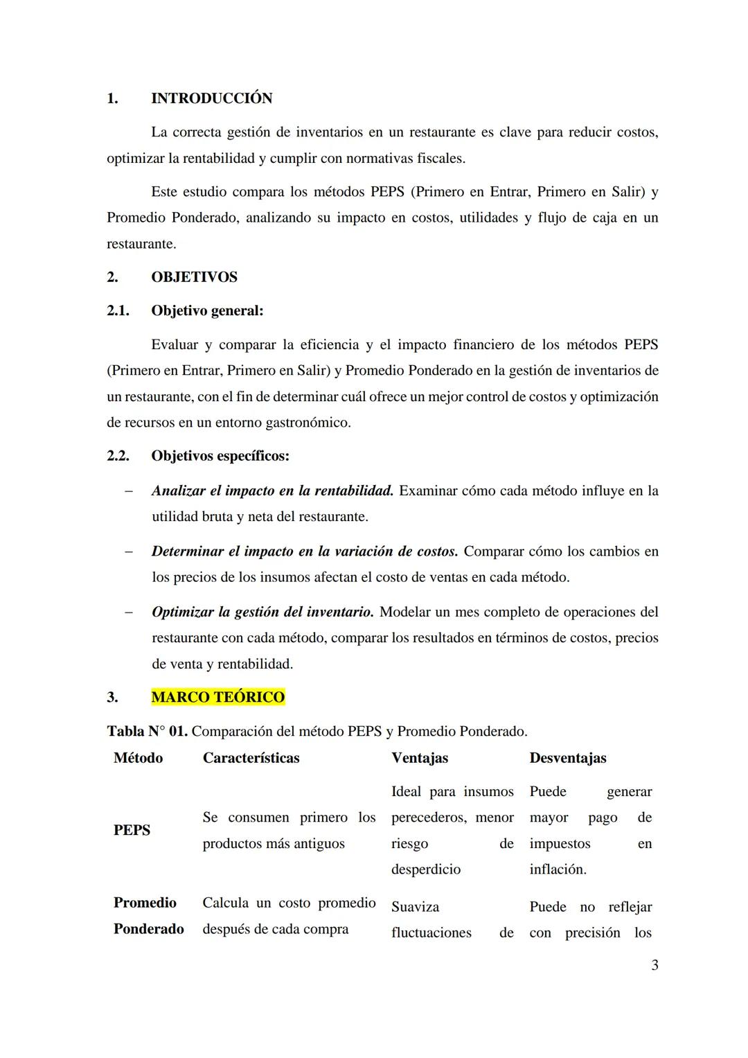 INSTITUTO DE EDUCACIÓN SUPERIOR "CUMBRE"
(R.M. 0345-2008 - ED)
CARRERA PROFESIONAL TÉCNICA
DE GASTRONOMÍA
"Análisis comparativo del métod