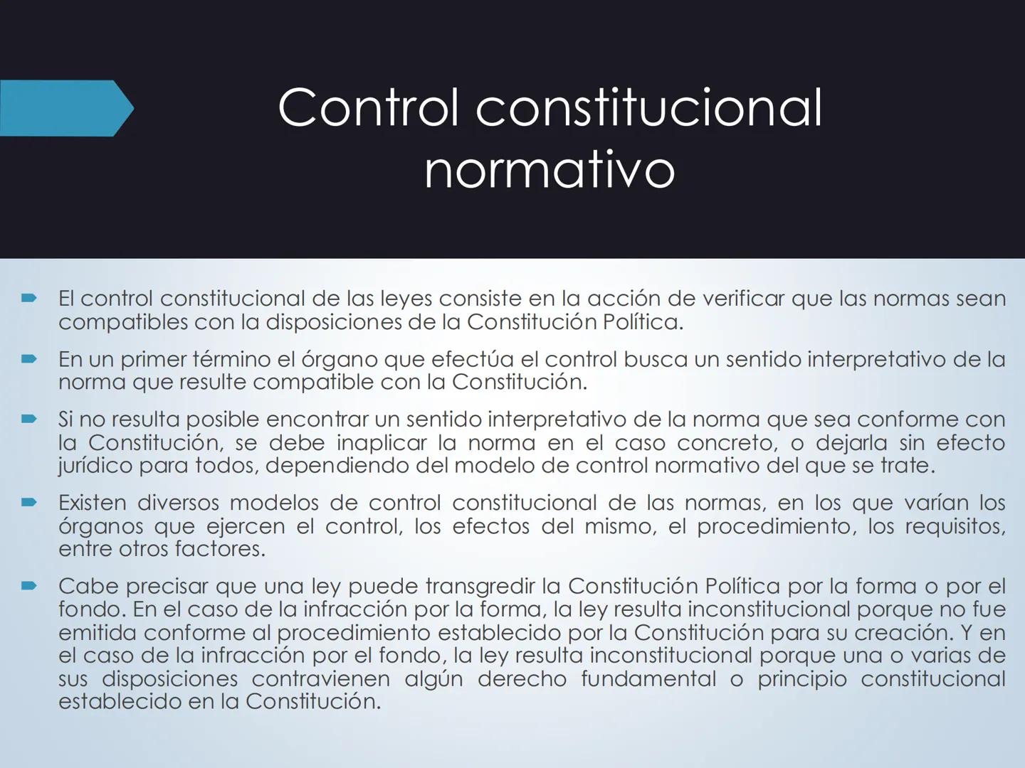 # Control constitucional
- Catedrática: Dra. Milushka Carrasco
- Curso: Teoría Constitucional # Principio de
## supremacía
### constitucion