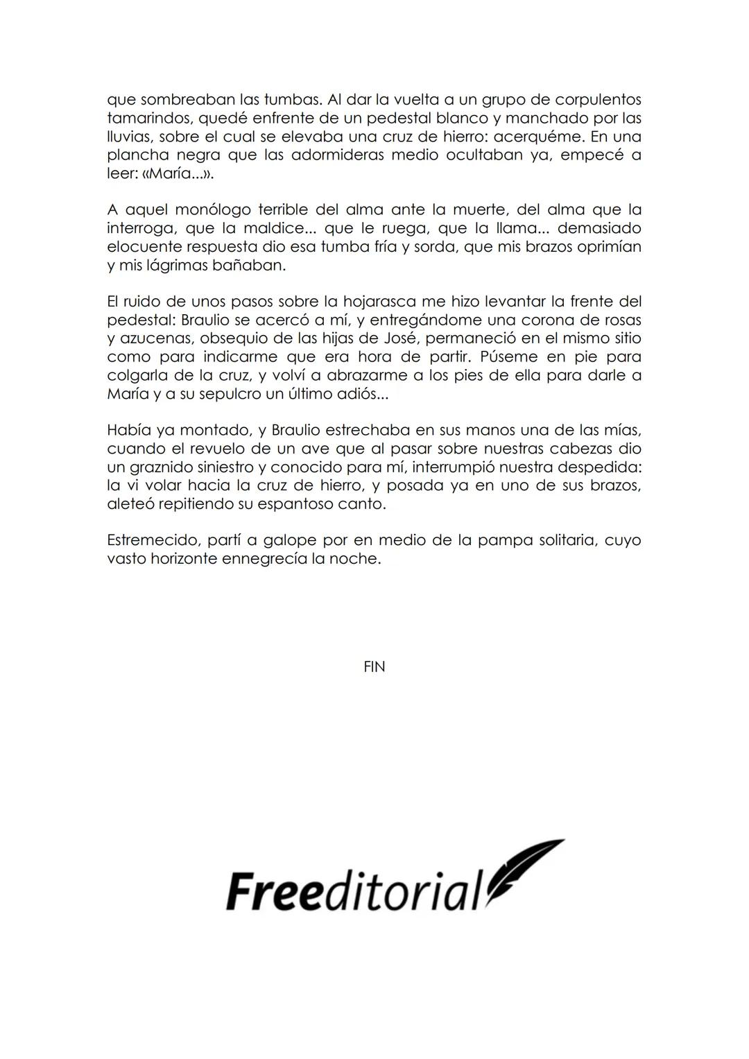 María
Jorge Isaacs
Freeditorial A los hermanos de Efraín
He aquí, caros amigos míos, la historia de la adolescencia de aquél a
quien tant