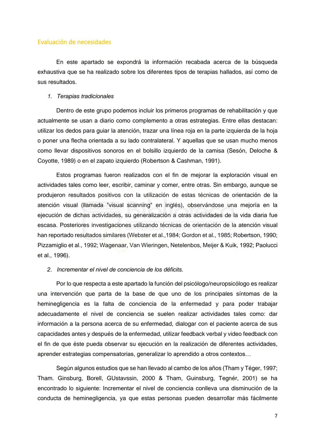 MH
UNIVERSITAS
Miguel Hernández
Grado en Psicología
Trabajo de Fin de Grado
Curso 2020/2021
Convocatoria Junio
Biblioteca
Modalidad: