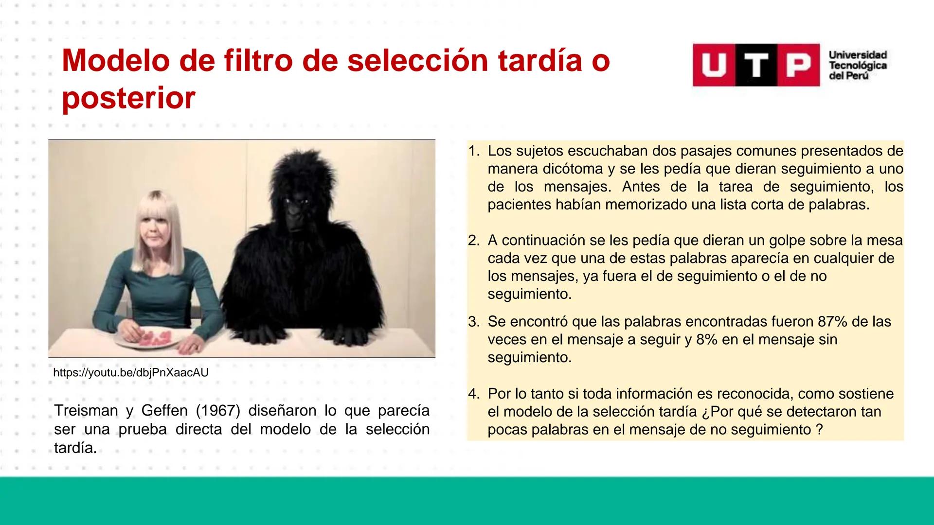 # Bases biológicas del
comportamiento
Sesión 13: Atención y conciencia
Universidad
UTP Tecnológica
del Perú Recordemos
Universidad
UTP Te