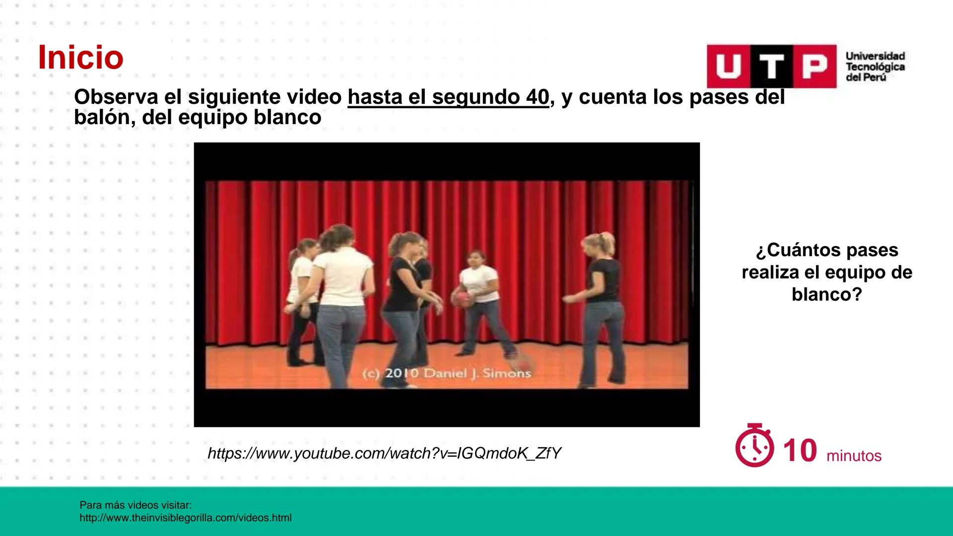 # Bases biológicas del
comportamiento
Sesión 13: Atención y conciencia
Universidad
UTP Tecnológica
del Perú Recordemos
Universidad
UTP Te